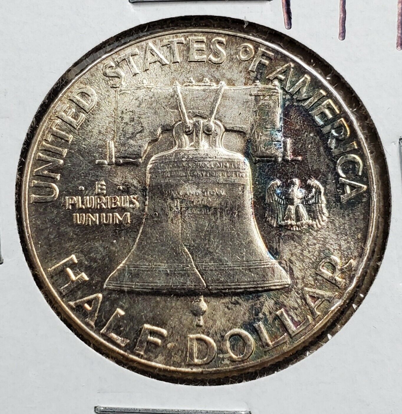 1949 P Franklin 90% Silver Half Dollar Coin Choice BU UNC Unc NICE TONER REV