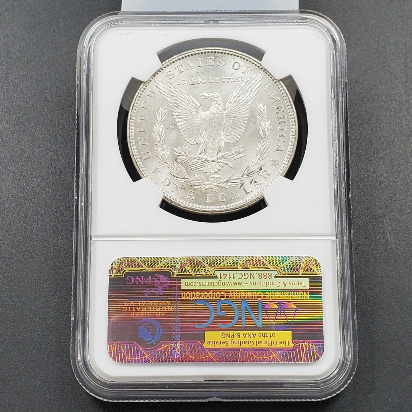 1901 O Morgan Silver Eagle Dollar Coin NGC MS64 Deep Strike