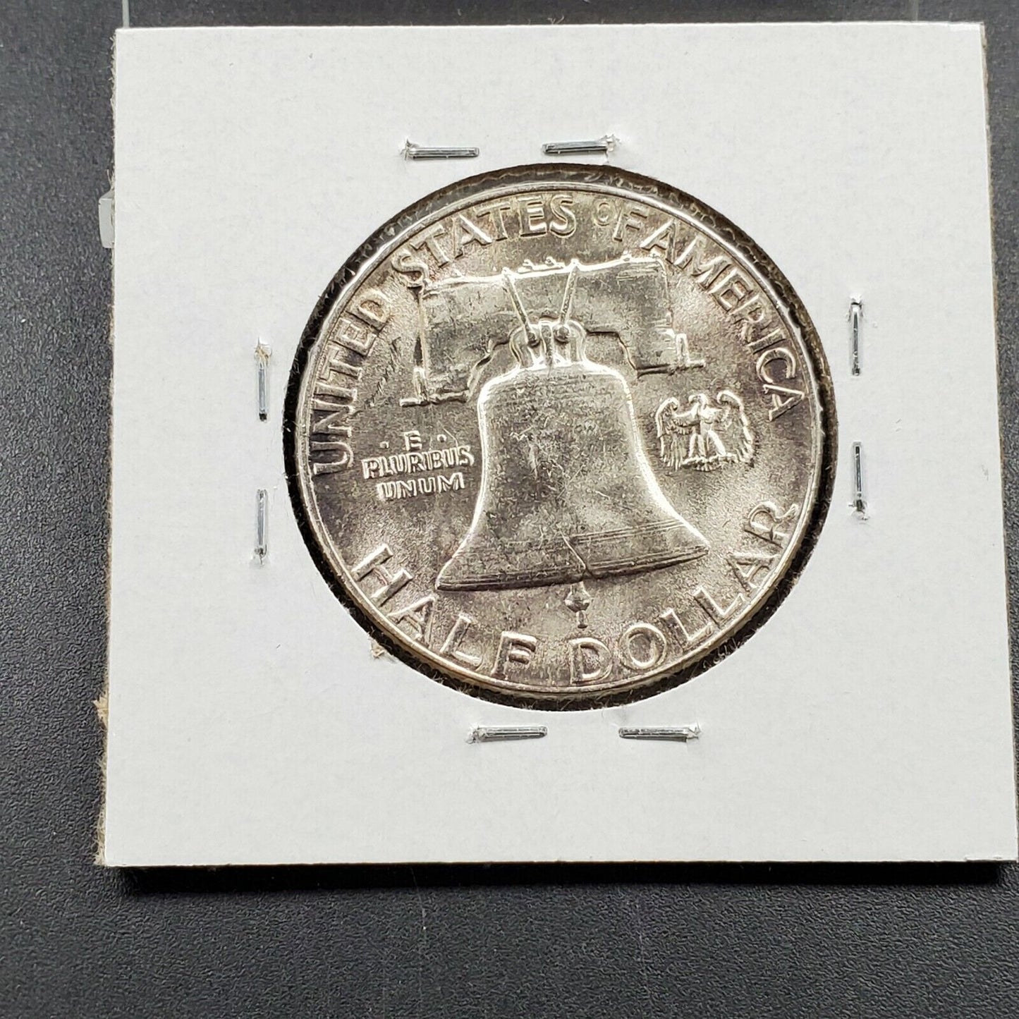 1955 Franklin Silver Half Dollar Coin Bugs Bunny Variety FS-401 CHOICE BU UNC