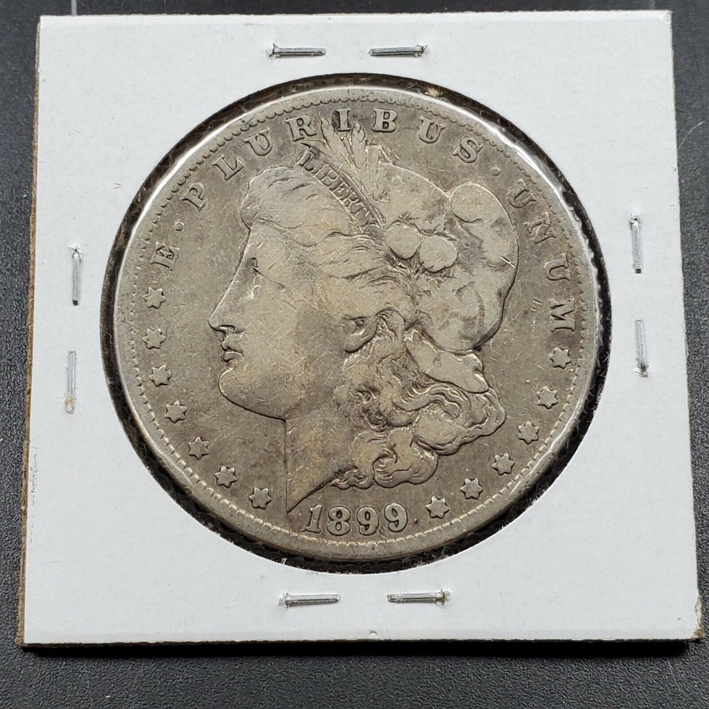 1899 o Micro o Van Morgan Silver Eagle Dollar Coin AVG Circulated