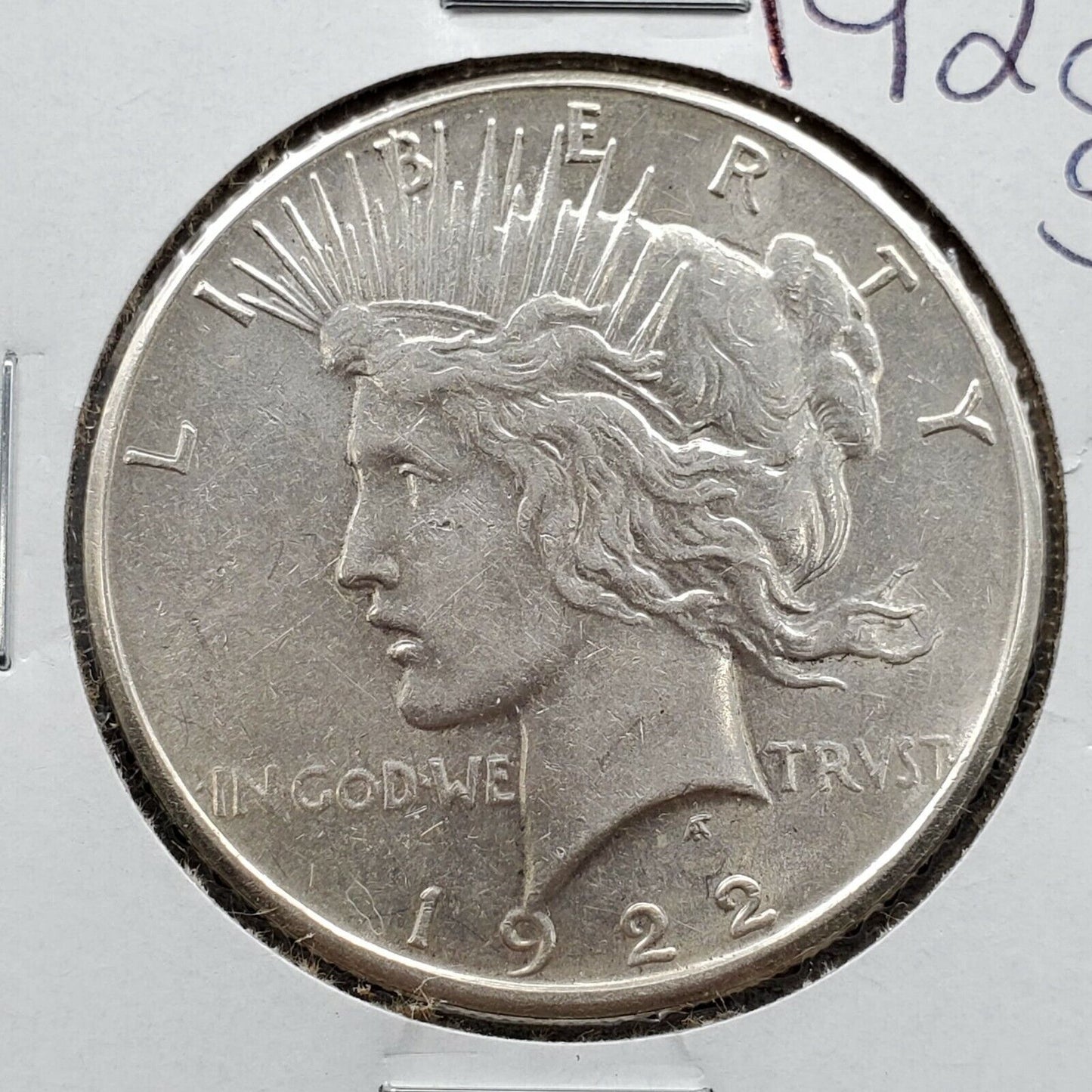 1922 s $1 Peace Silver Eagle Dollar Coin Choice Circulated San Francisco