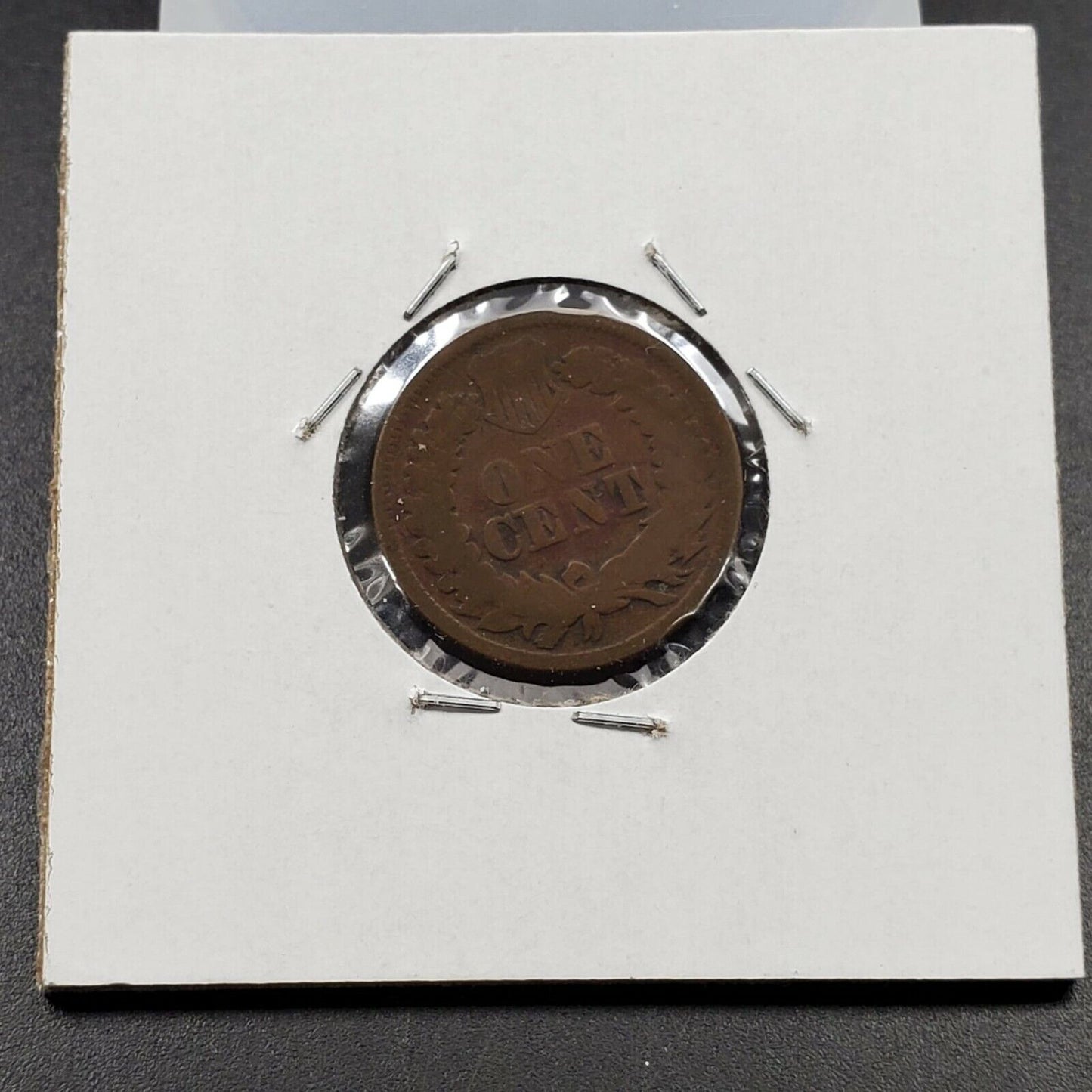 1865 Indian Head Cent Penny Coin Average Good Circulated