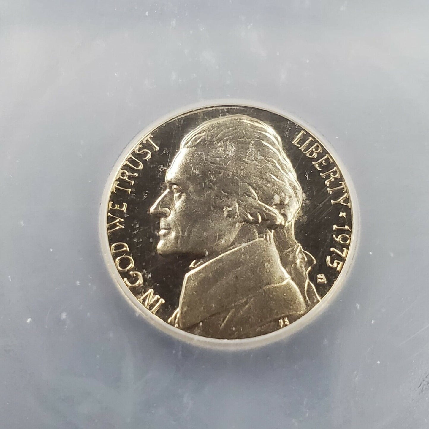 1975 S Proof Jefferson Nickel Coin ICG PR69 DCAM Deep Cameo 5C