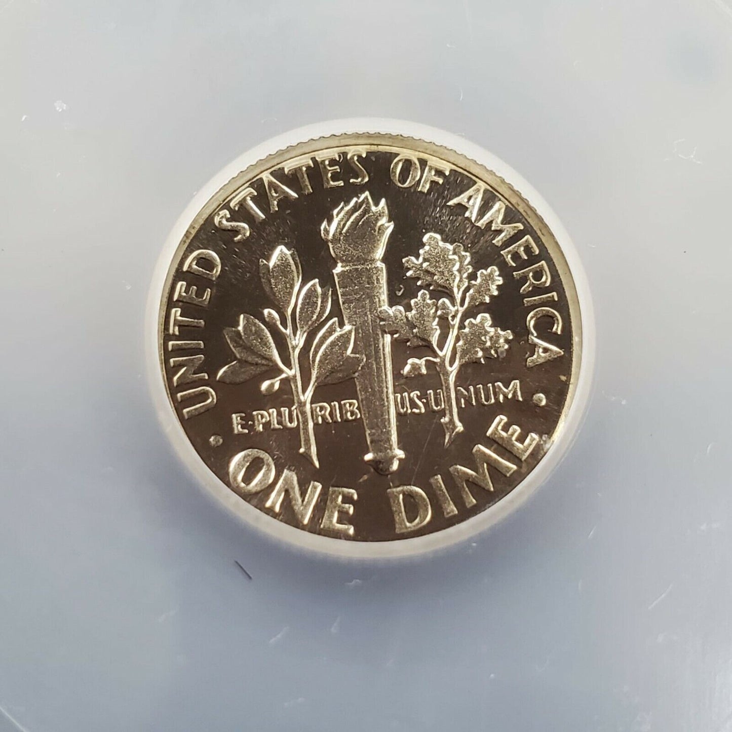 1976 S Roosevelt Clad Dime Proof Coin Vintage ICG PR70 DCAM Deep Cameo Gem