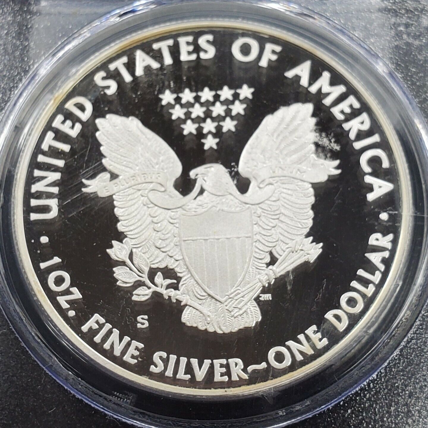 2012 S 1 OZ American Eagle Mercanti PCGS PR70 Coin & Currency Set First Strike