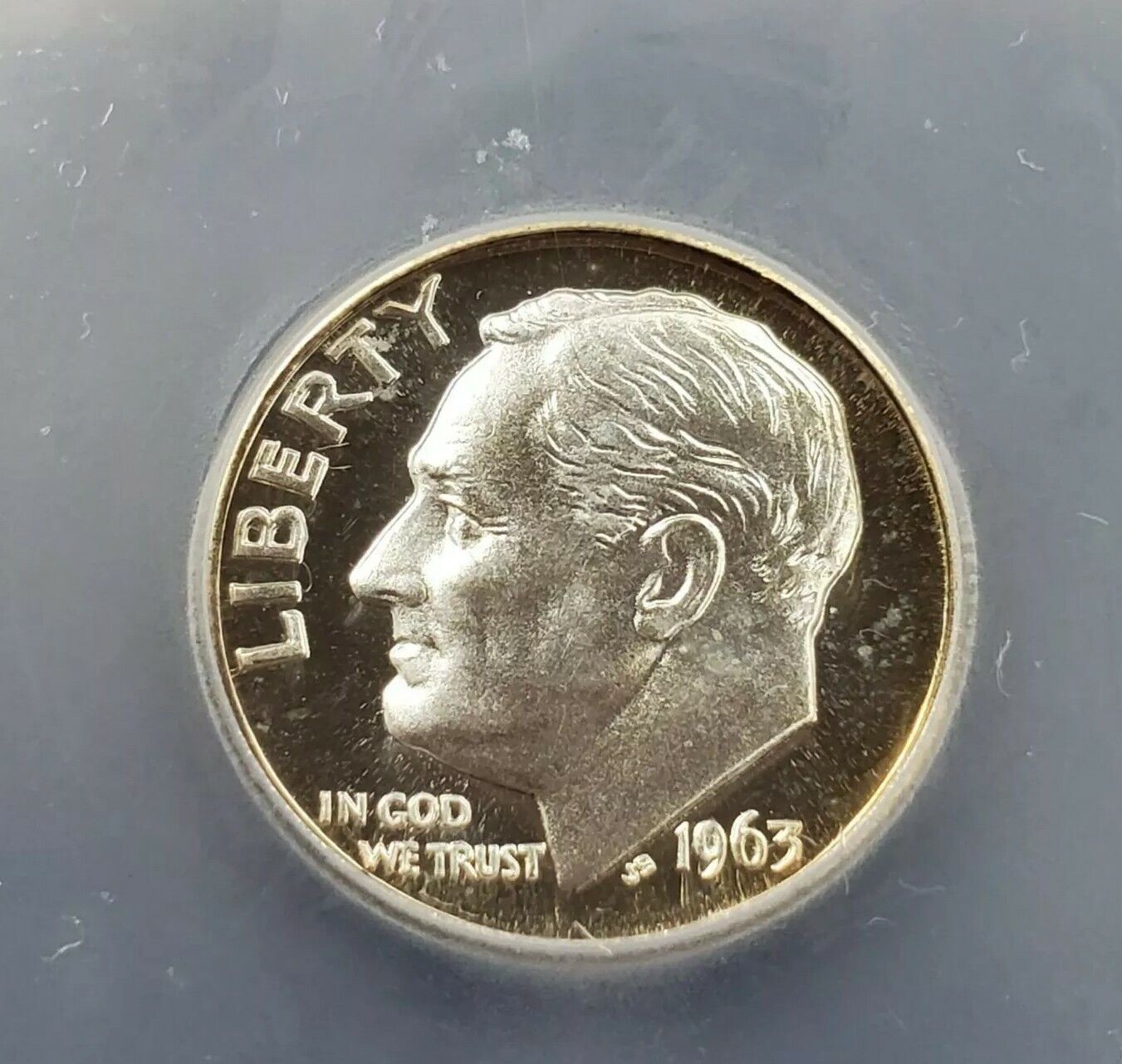 1963 P Roosevelt Silver Dime Coin PR70 Cameo ICG Gem Proof Nice Coin