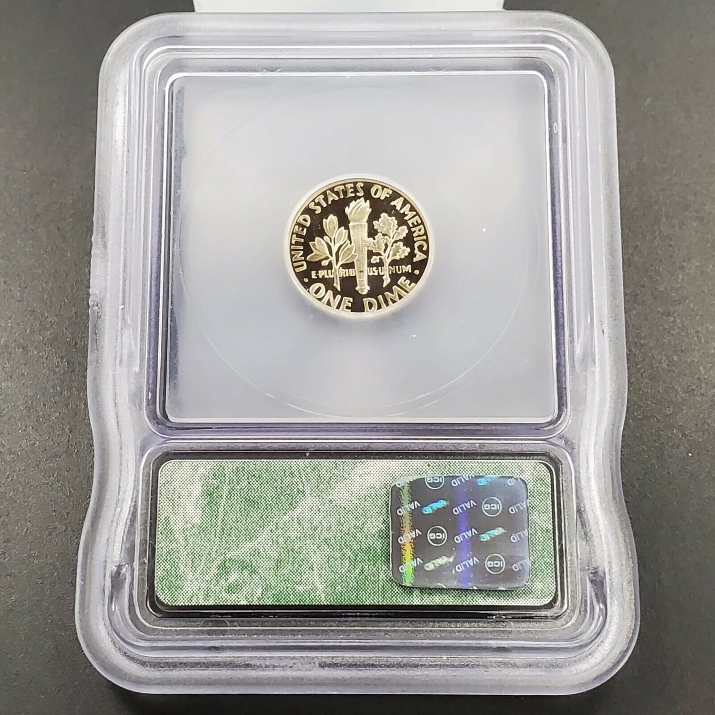 1979 S Roosevelt Type 1 Clad Dime Proof Coin Vintage ICG PR70 DCAM Deep Cameo 2
