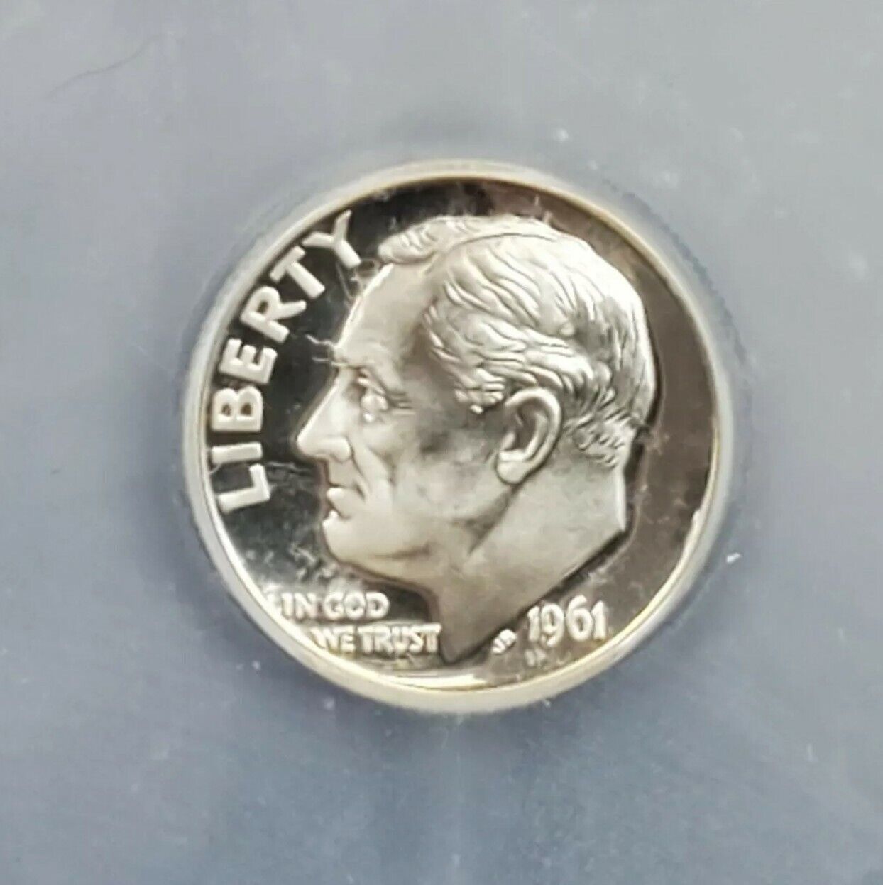 1961 P Roosevelt Silver Proof Dime Coin ICG PR69 DCAM Deep Cameo Correct Graded