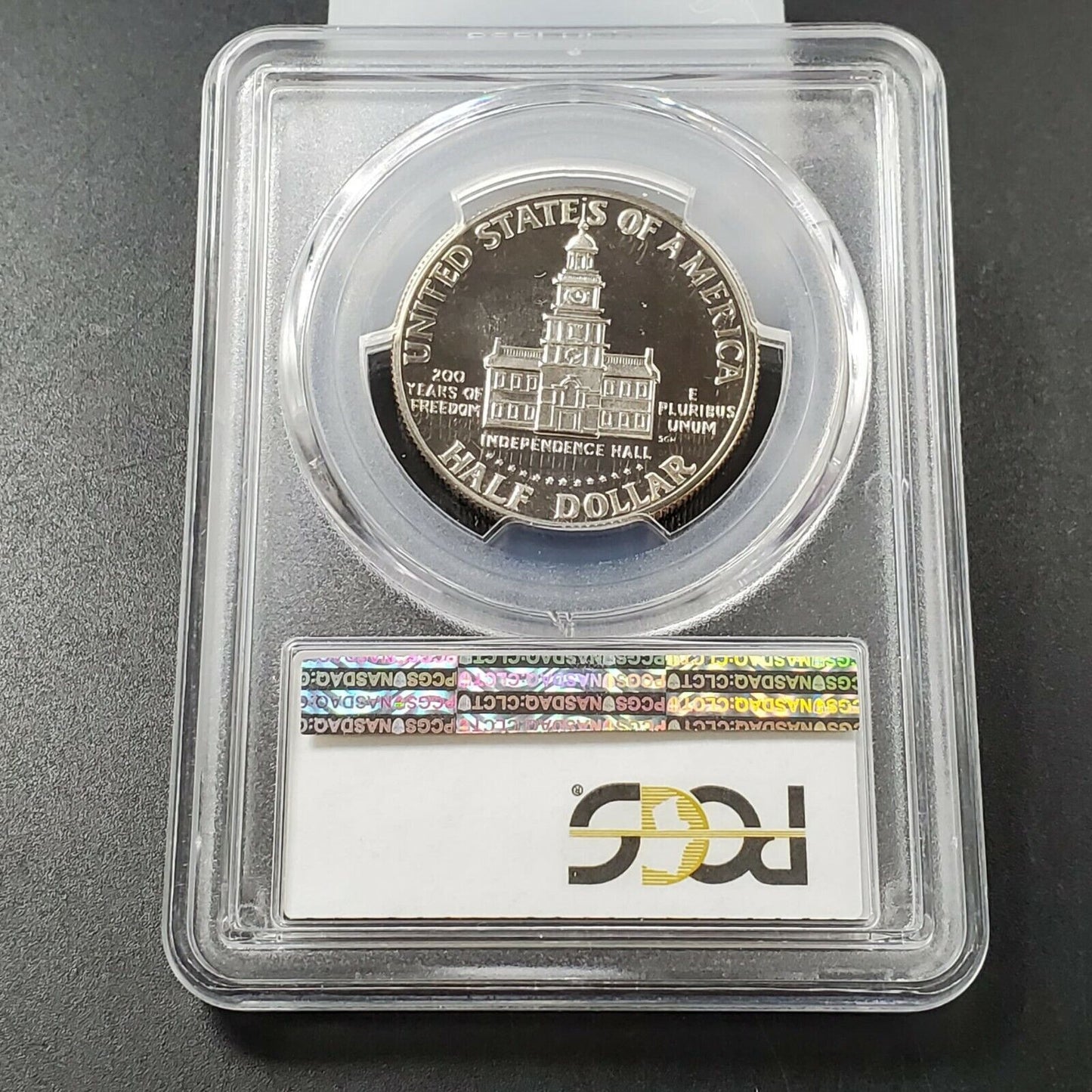 1976 S CLAD Kennedy Proof Eagle Half Dollar Coin PCGS PR69 DCAM Gem