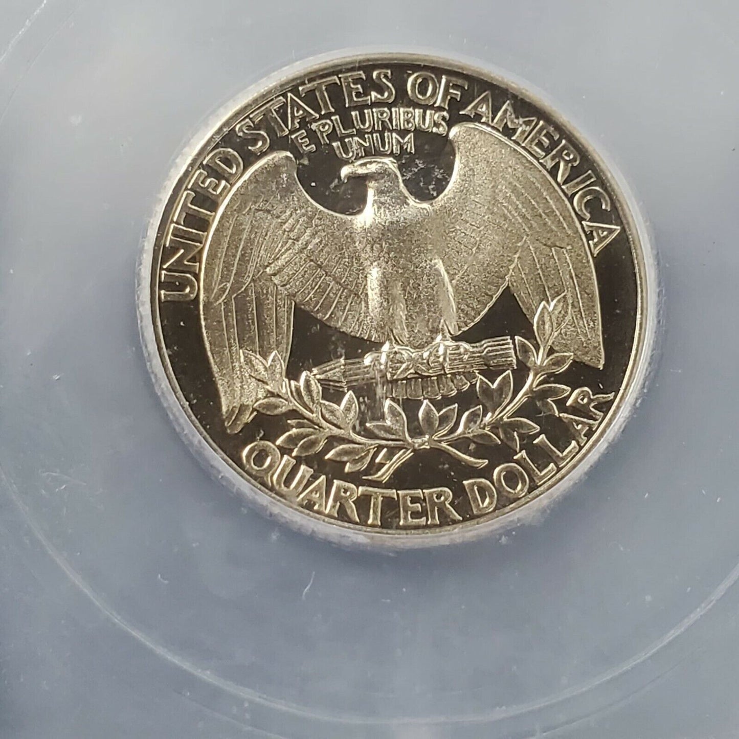 1977 S 25C Washington Quarter Clad Coin ICG PR70 Dcam Perfect Grade Proof Gem 2