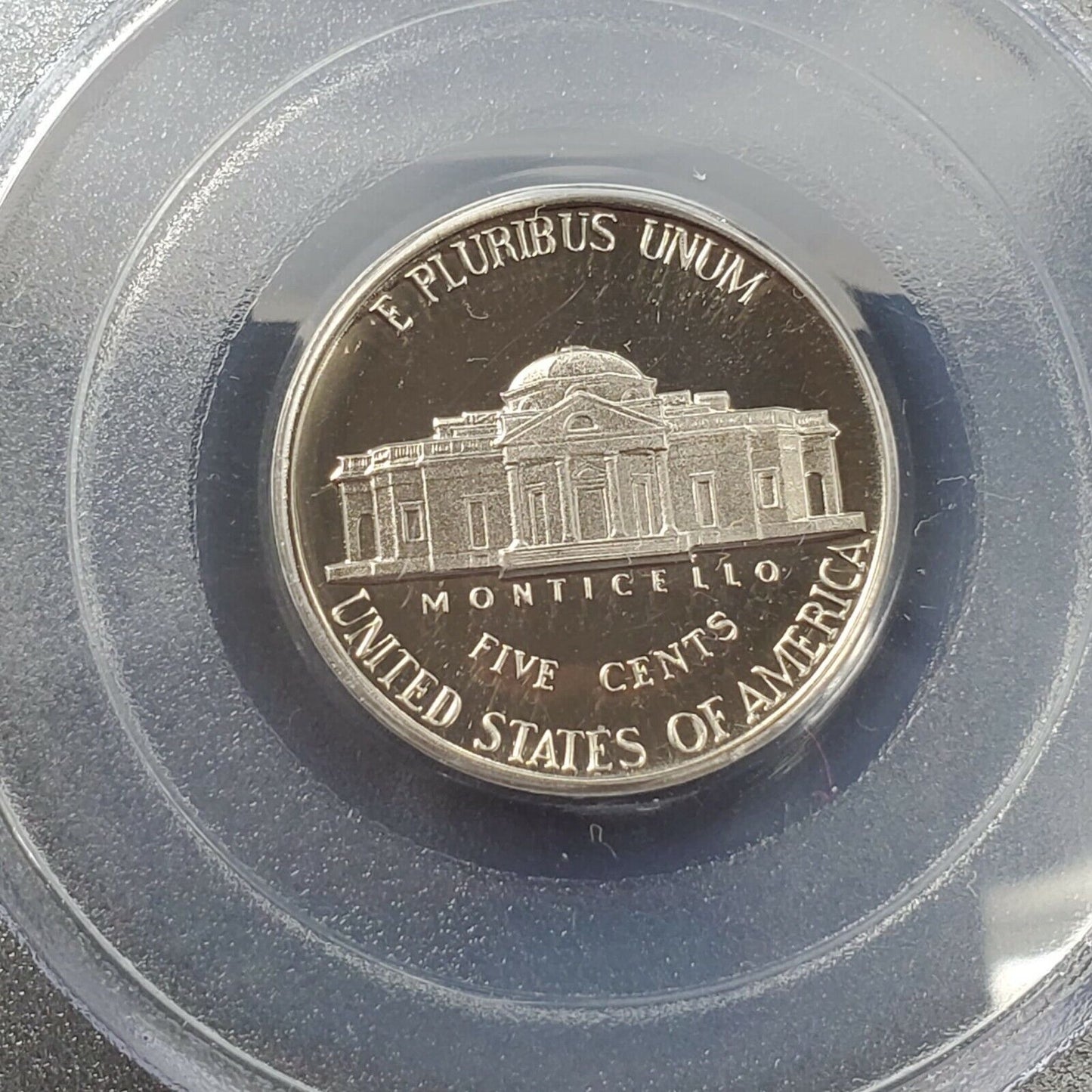 1986 S Proof Jefferson Nickel Coin PCGS PR69 DCAM #2