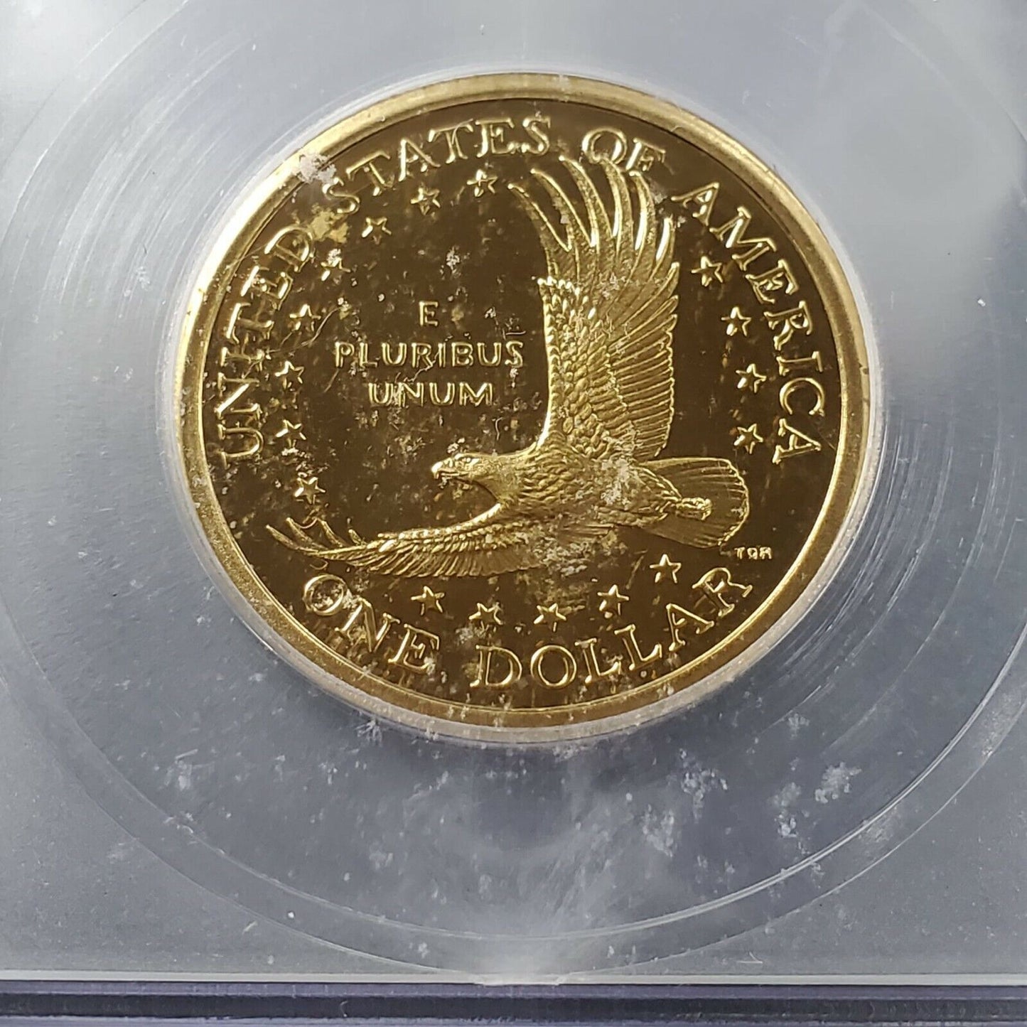 2000 S Sacagawea Native American Shoshone Braves Brass Dollar COIN ICG PF69 Dcam