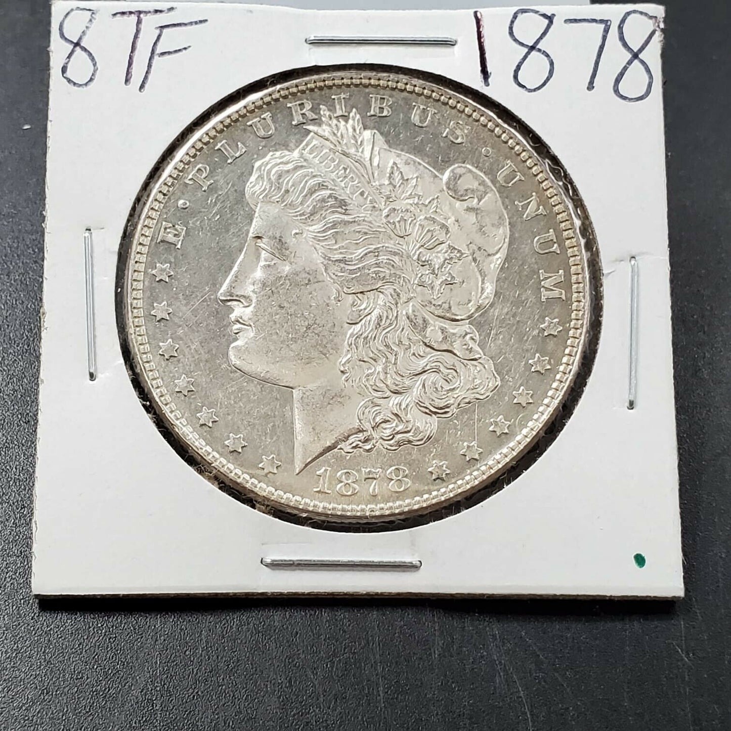 1878 P Morgan Silver Eagle Dollar Coin 8TF CH AU / UNC