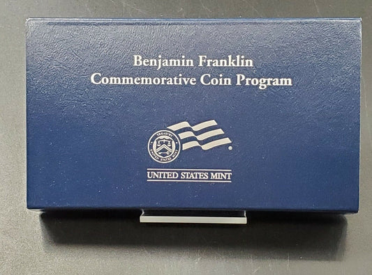 2006 BU Benjamin Franklin Scientist Silver Dollar US Mint Commemorative $1 Coin