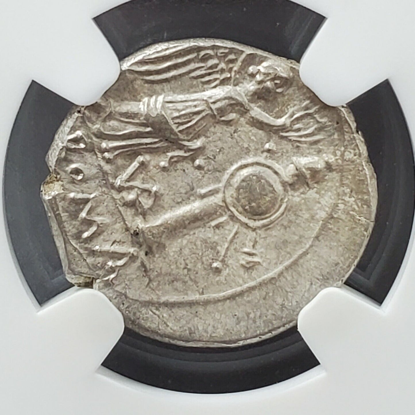 Roman Republic AR Victoriatus Silver Coin 211-208 BC - Certified NGC MS BU UNC