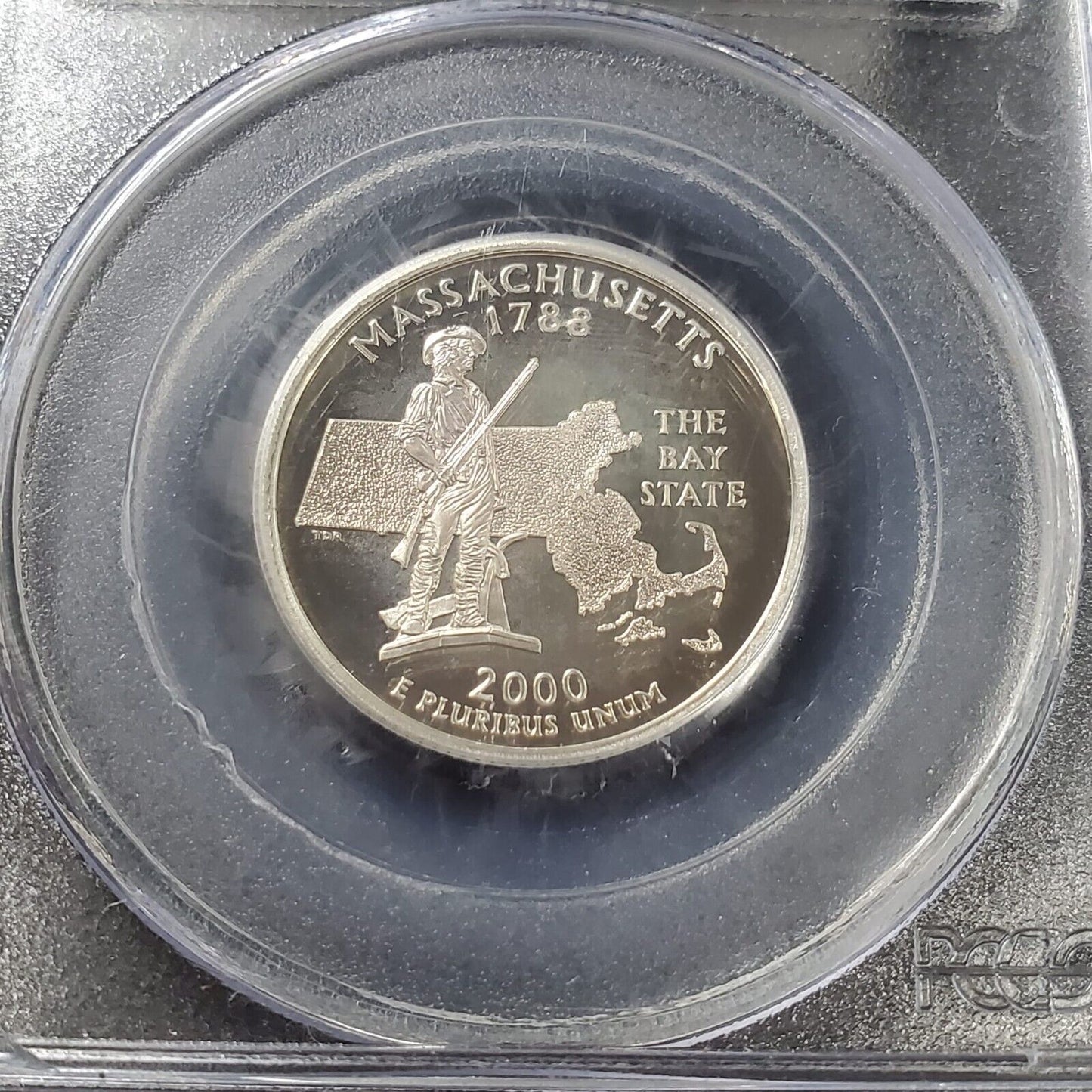 2001 S MASSACHUSETTS State Quarter Coin PCGS PR69 DCAM UCAM San Francisco Mint