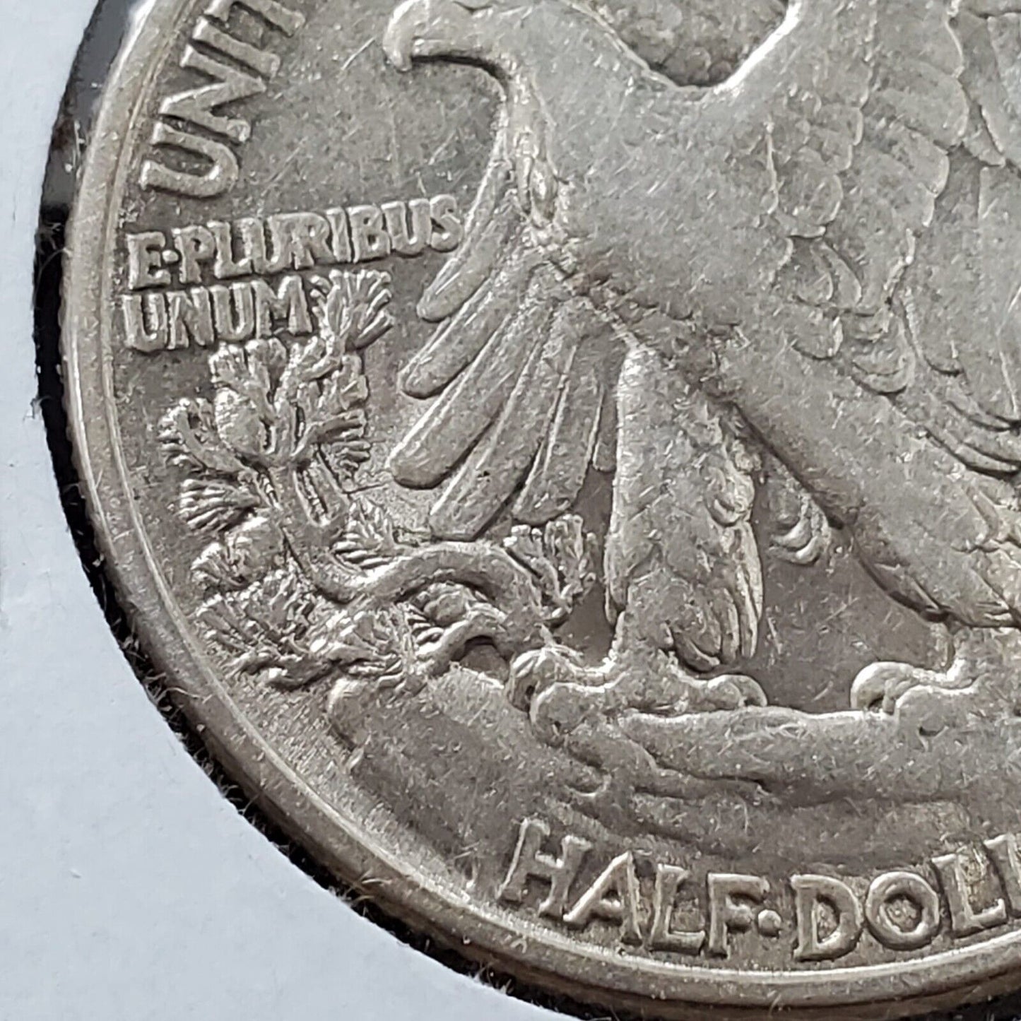 1945 P Walking Liberty Half Dollar Coin FS-901 MISSING INITIALS ERROR Variety 2