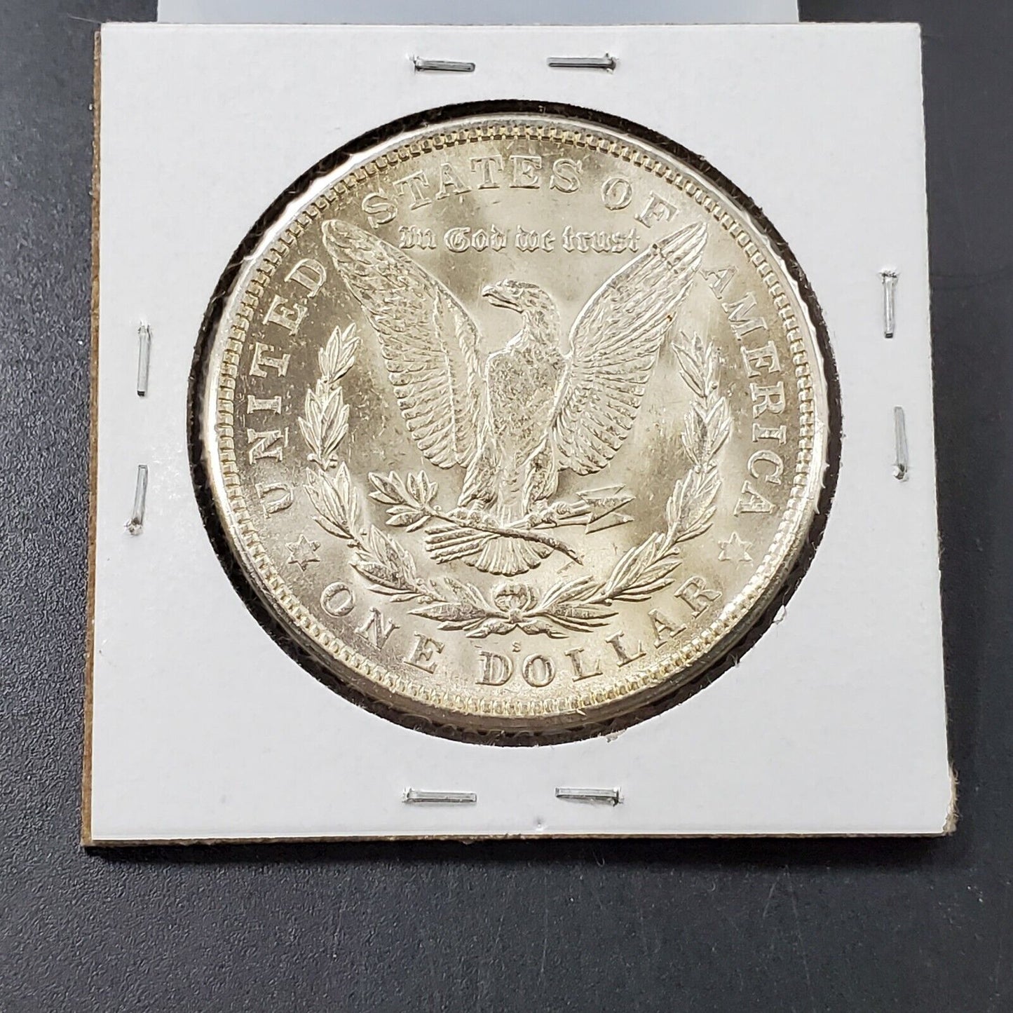 1921 S $1 Morgan Eagle Silver Dollar Coin CH BU Vam 1B Thorn Head
