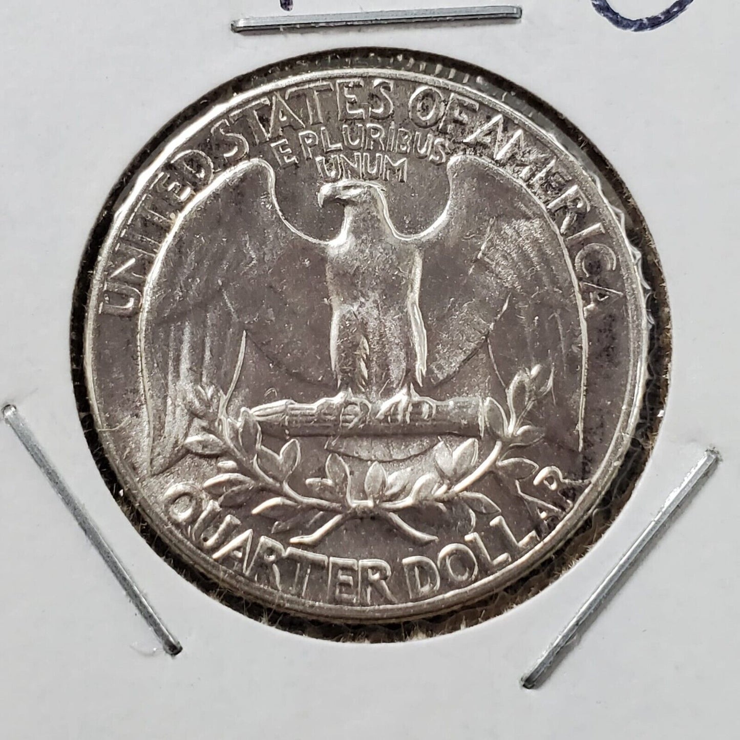 1963 P 25C Washington Quarter Silver Coin Choice BU Uncirculated Type B Reverse