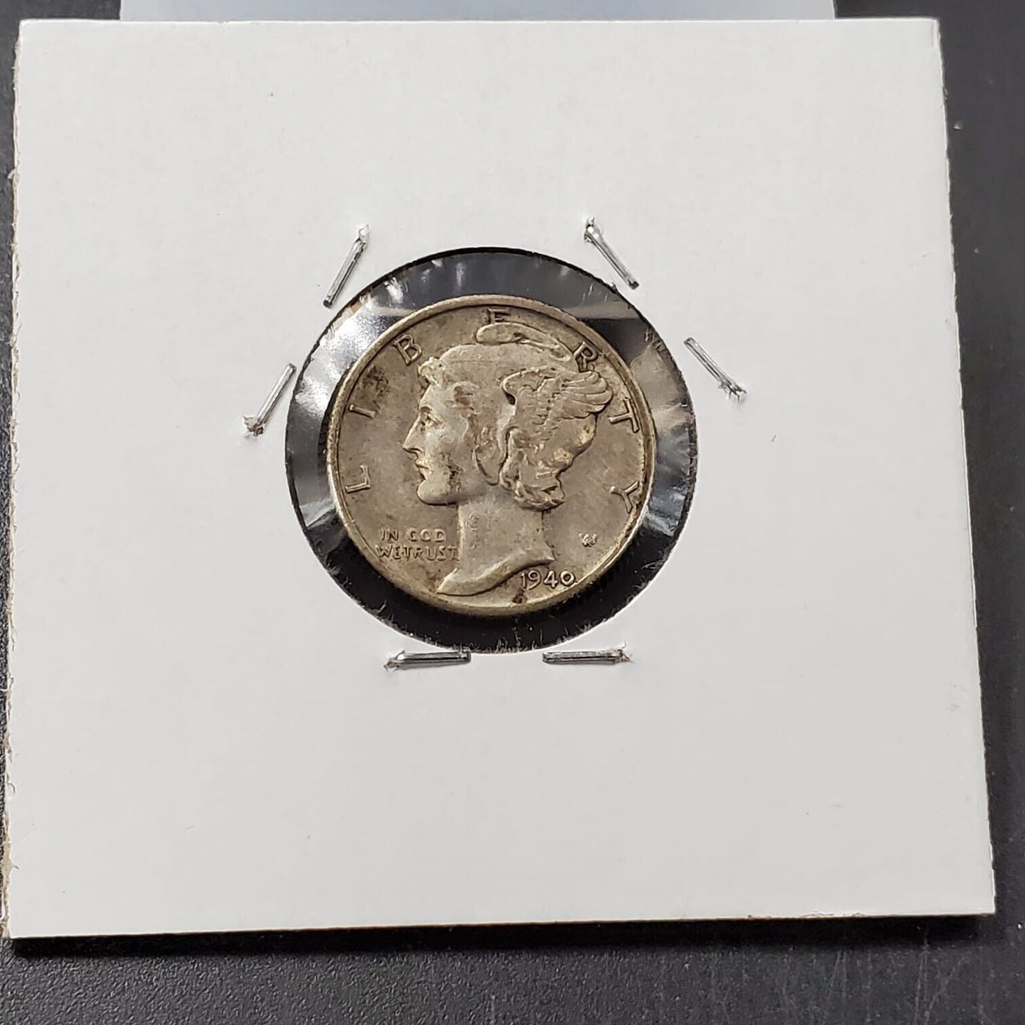 1940 D/D Mercury Dime Coin Circulated RPM Choice XF EF