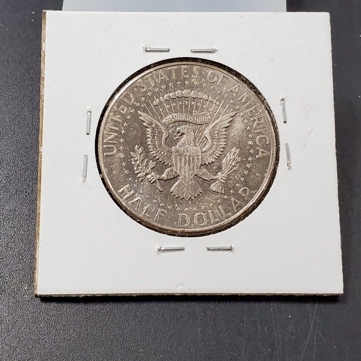 1964 P Kennedy 90% Silver Half Dollar Coin BU UNC Neat Toning Toner