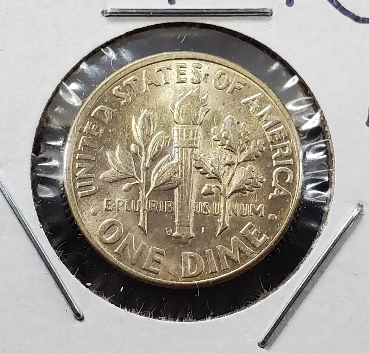 1951 D/D Roosevelt Silver Dime Coin RPM 001 FS-501 Choice / Gem BU UNC