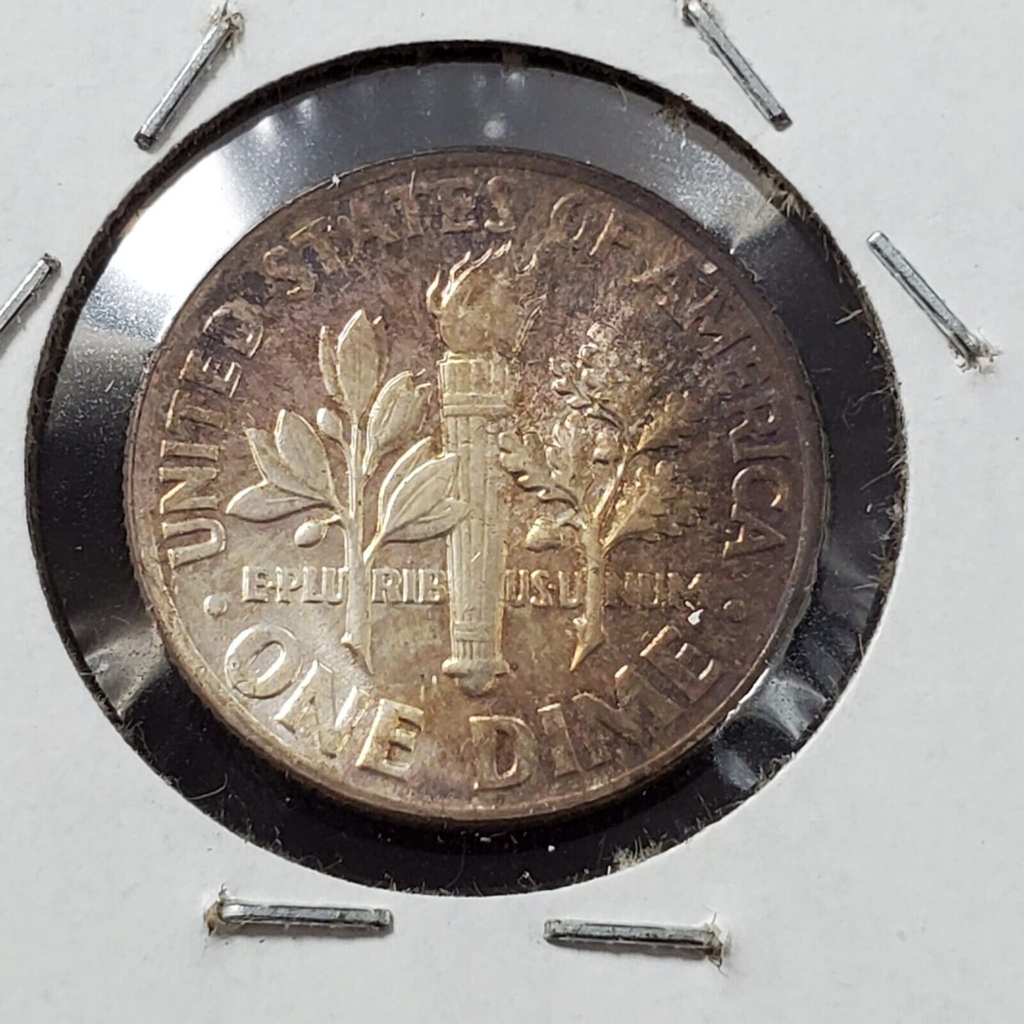 1963 P Roosevelt Silver Dime Coin Nice Toning Toner Choice BU