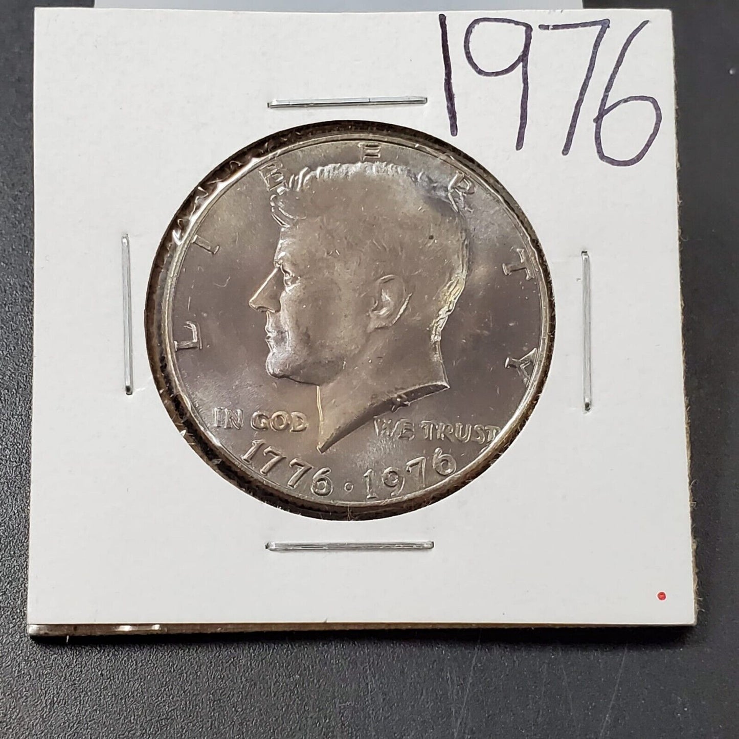 1976 P Kennedy Clad Half Dollar Coin CHOICE / GEM BU UNC Neat toning
