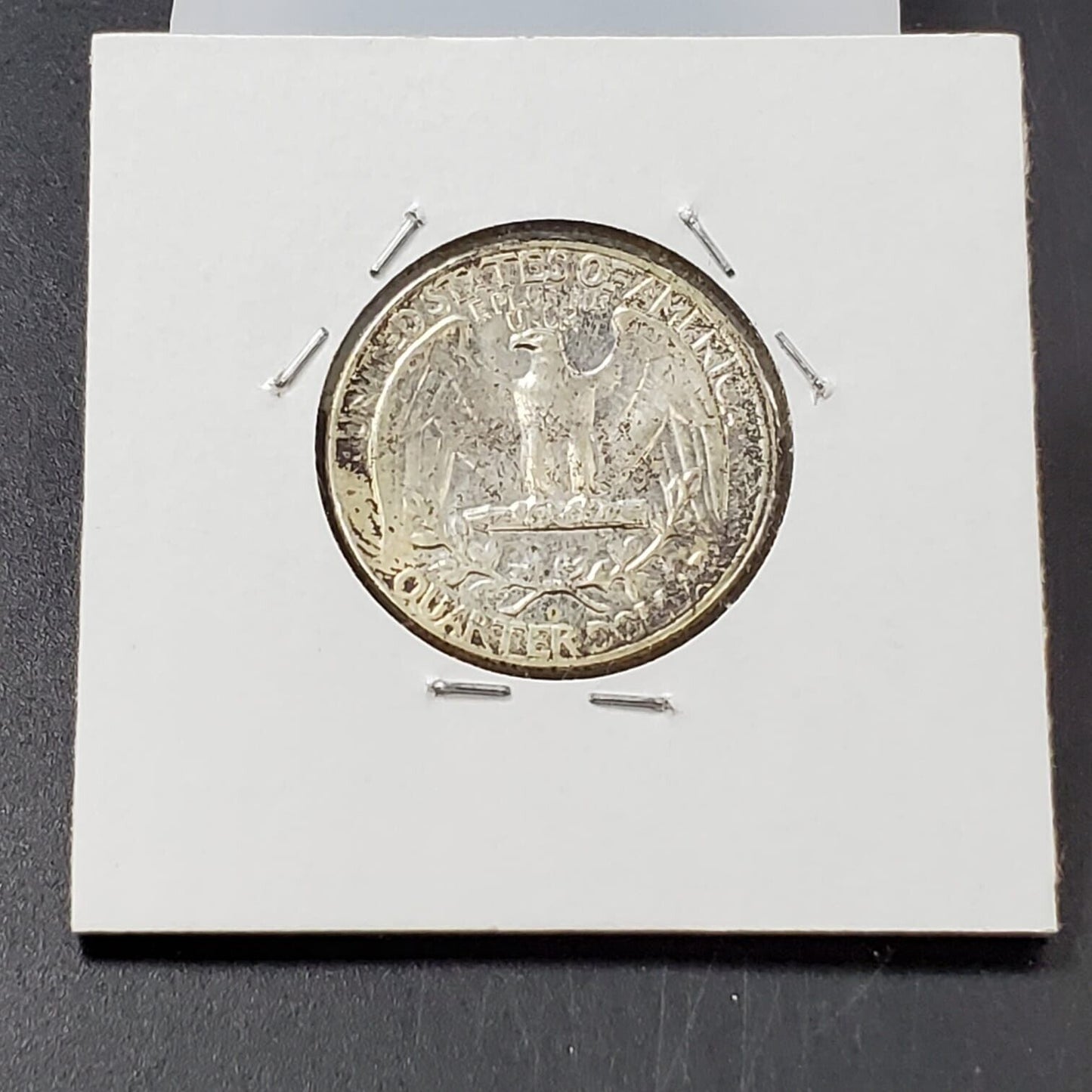 1964 P 25C Washington Quarter Silver Coin Neat Toning CH XF / AU