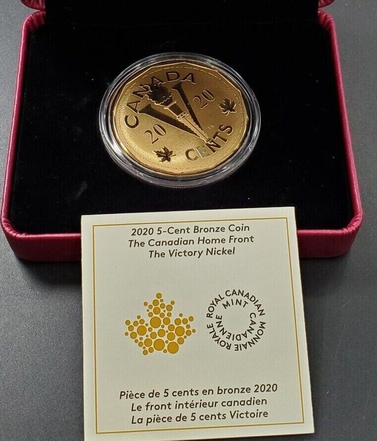 Canada 2020 5-cent Canadian Home Front Bronze Victory Coin