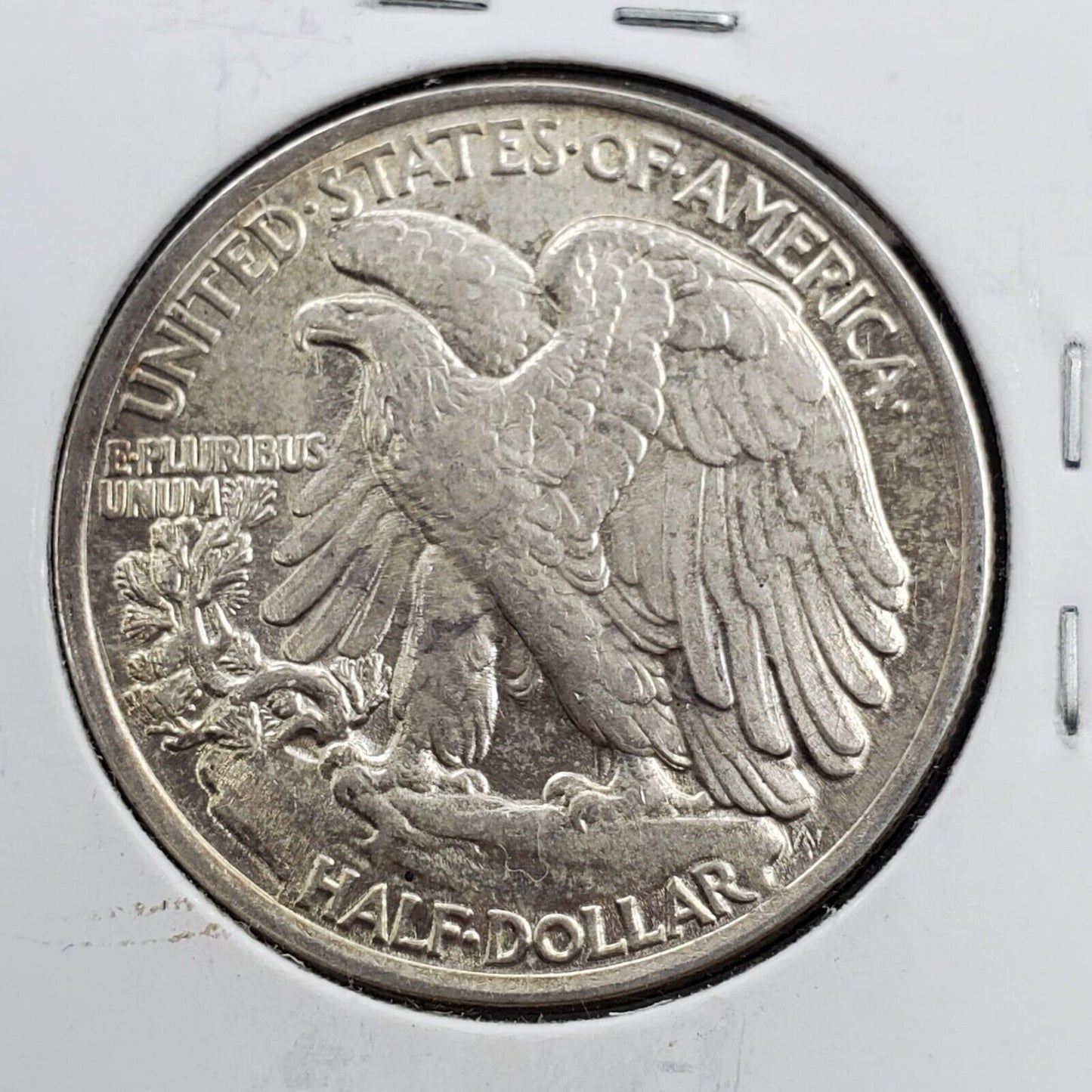 1943 P Walking Liberty Silver Half Dollar Coin Choice AU / UNC Some Toning
