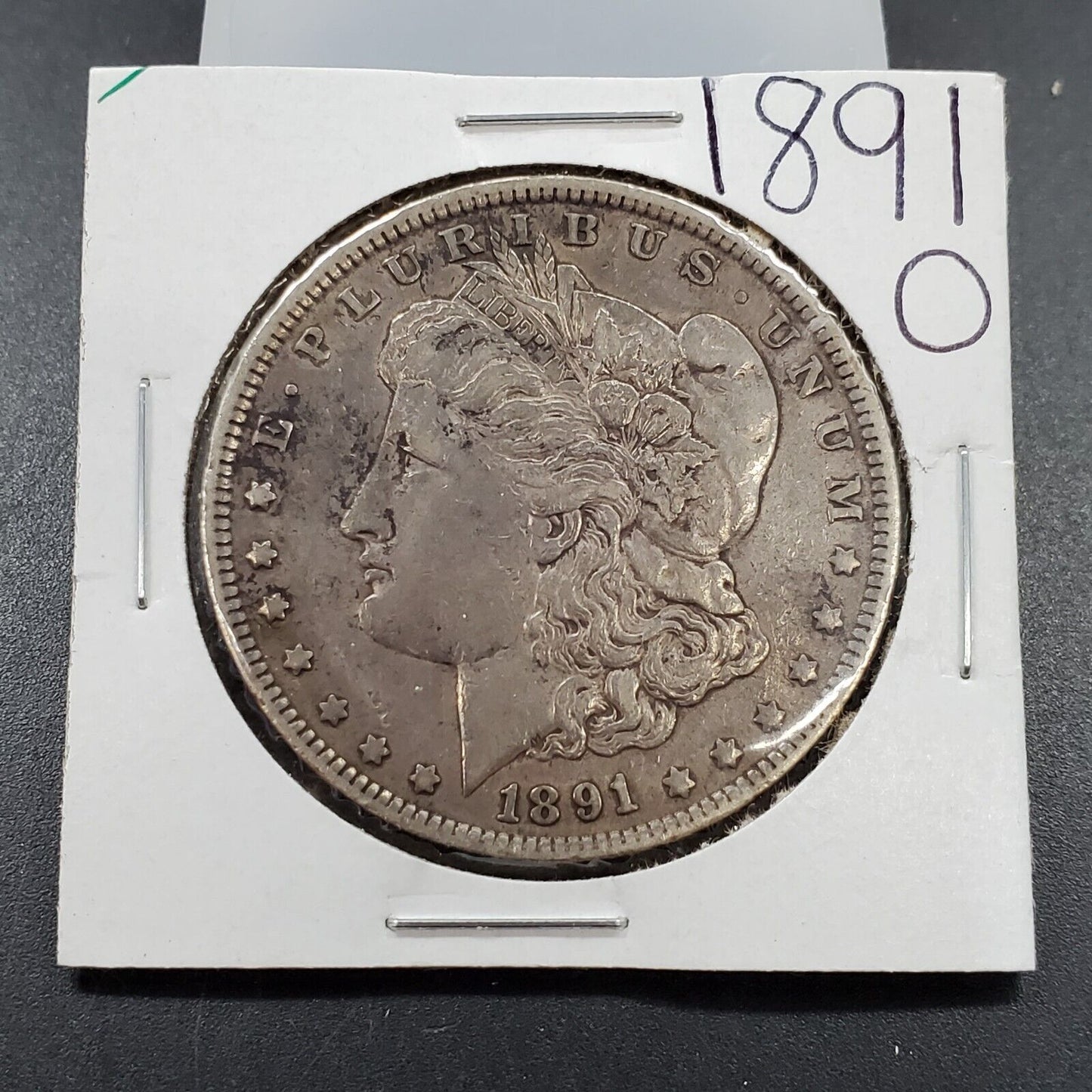 1891 O $1 Morgan Silver Eagle Dollar Coin Choice VF Very Fine Circulated
