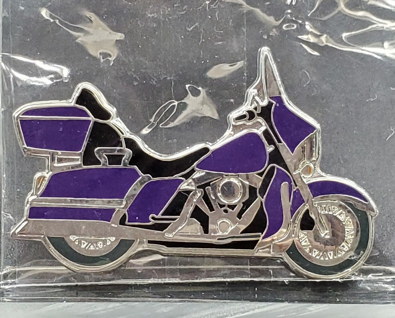 2007 SOMALI REPUBLIC Harley Davidson $1 Purple Passion Motorcycle Coin