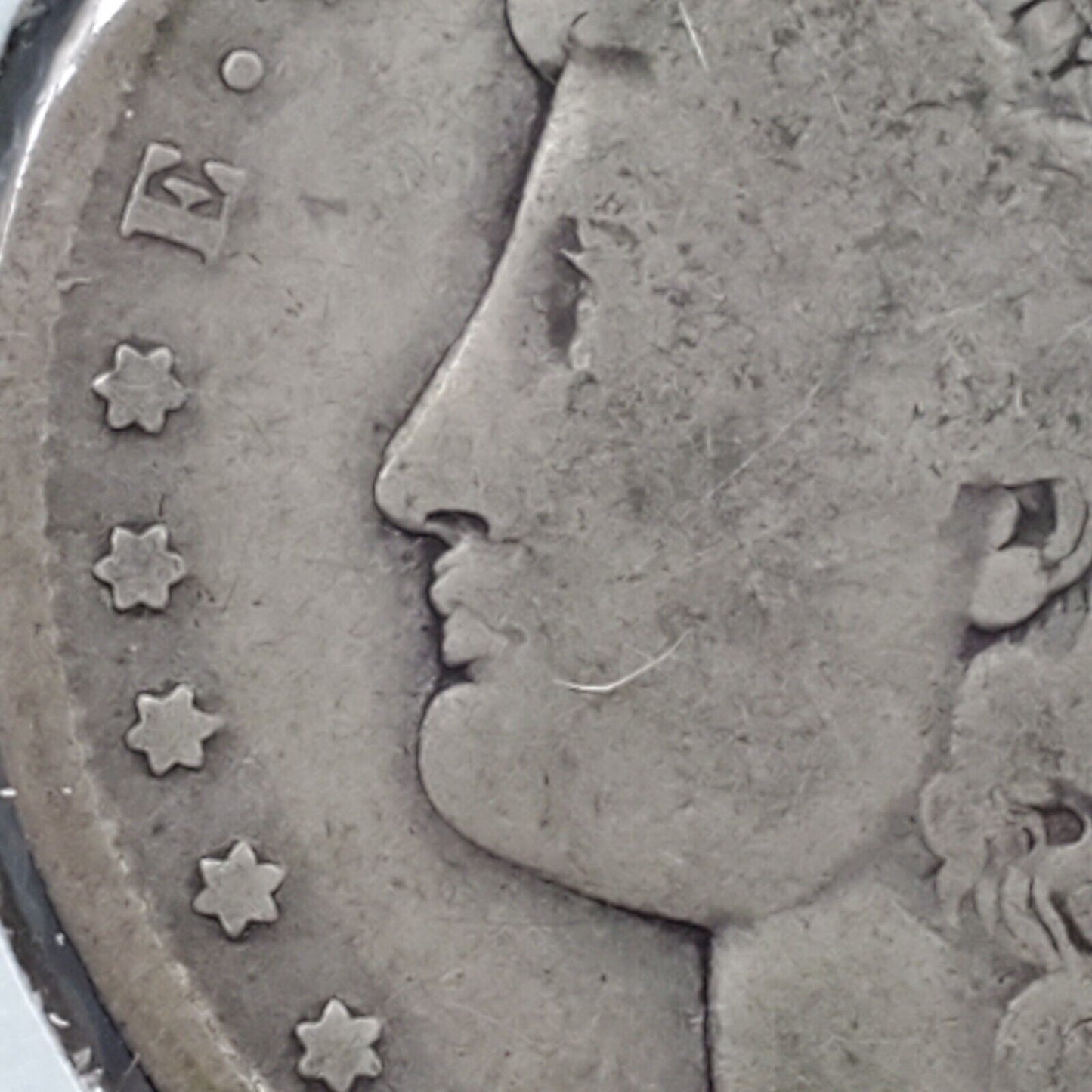 1888 O $1 Morgan Silver Eagle Dollar Coin "Hot Lips" DDO Choice VG Very Good