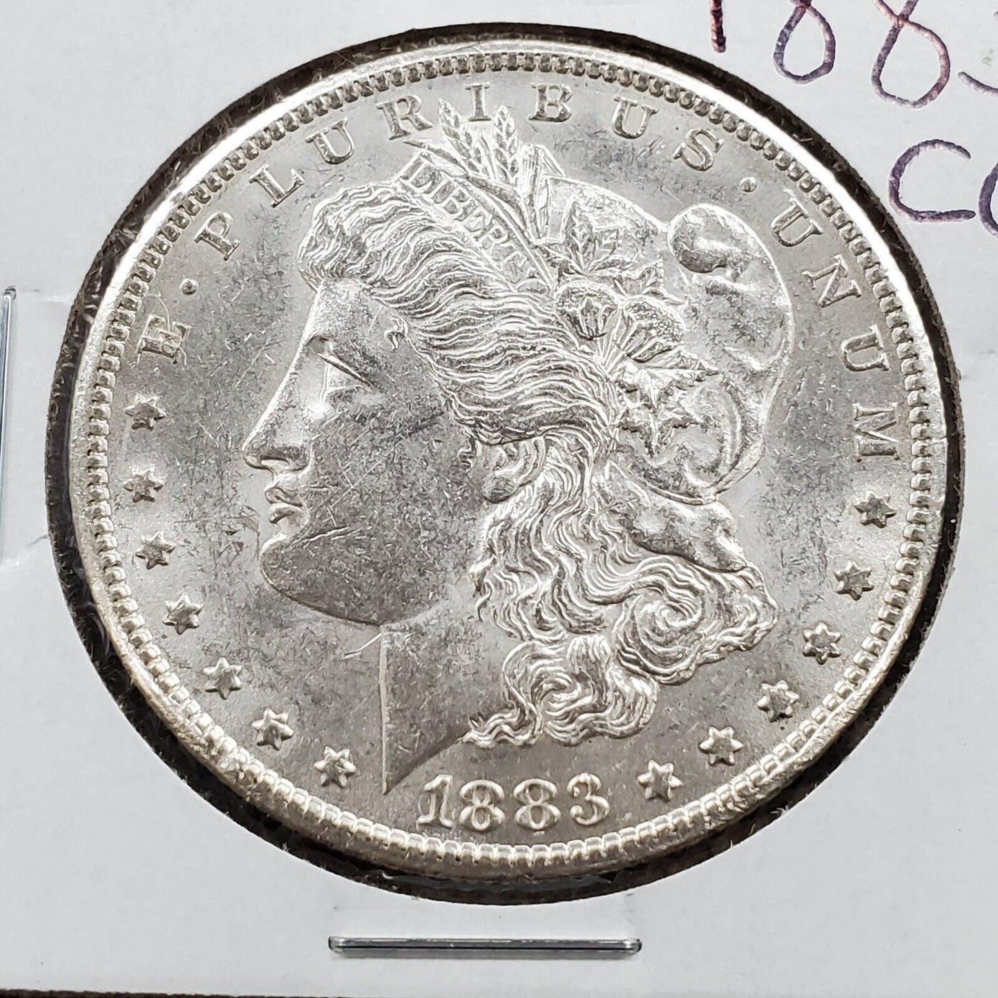 1883 CC Morgan Silver Eagle Dollar Coin Choice BU Uncirculated Carson City