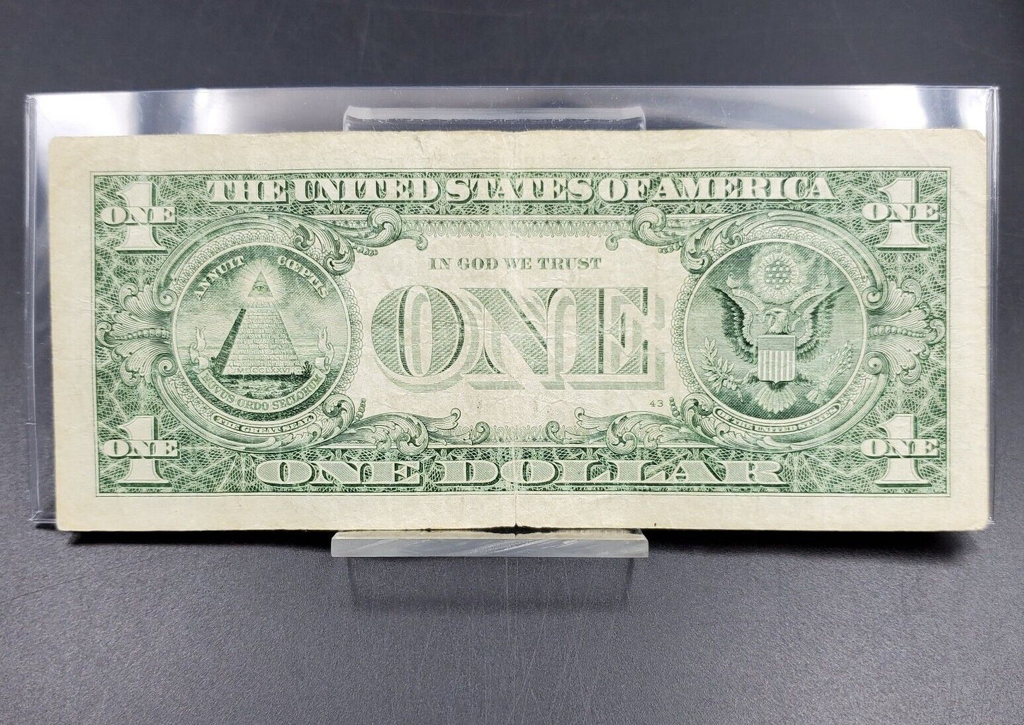 2013 FRN Federal Reserve Note US Currency REPEAT SERIAL # quintuple! circ