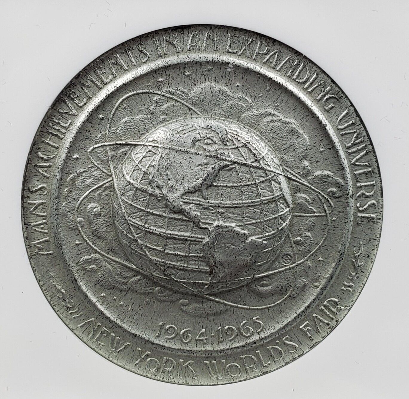 1964-65 NY (WM) Medal N.Y.C. 300th Anniversary  NGC Medal MS64 NY World's Fair