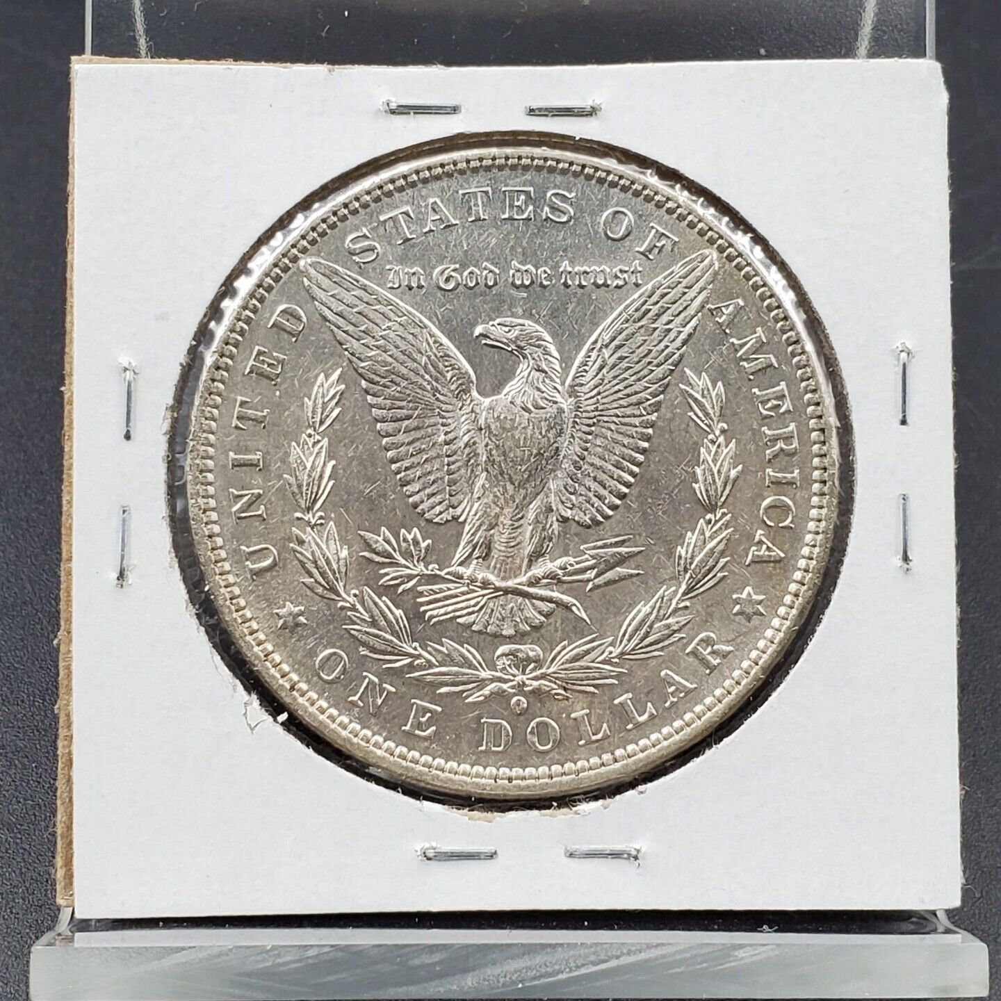 1880 O $1 Morgan Silver Eagle Dollar Coin Choice AU About UNC