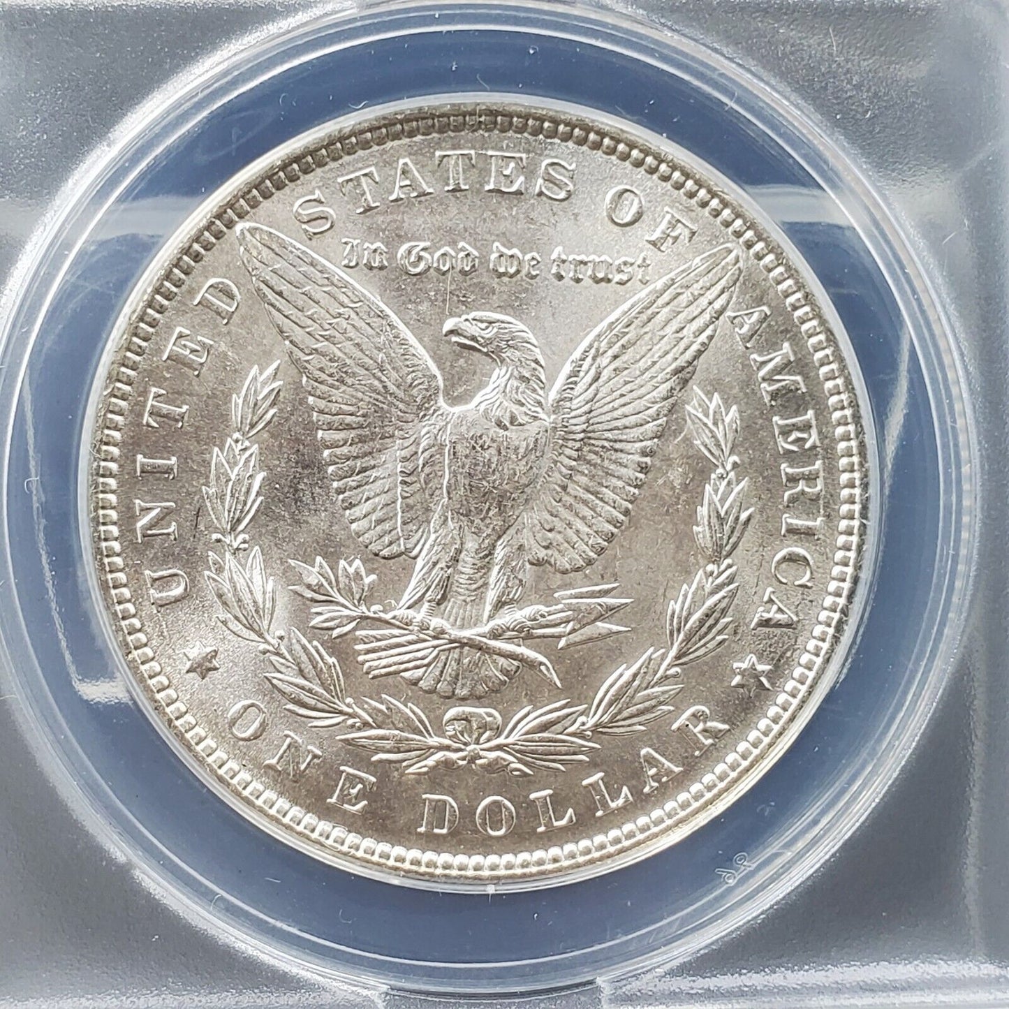 1887 P Morgan Silver Dollar Variety Coin ANACS MS64 VAM-12A DDO ALLIGATOR EYE