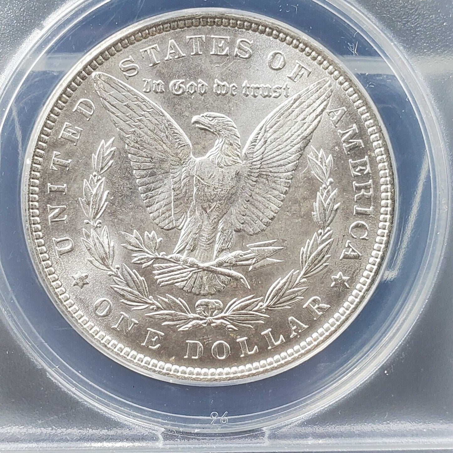 1887 P Morgan Silver Dollar Variety Coin ANACS MS63 VAM-12A DDO ALLIGATOR EYE
