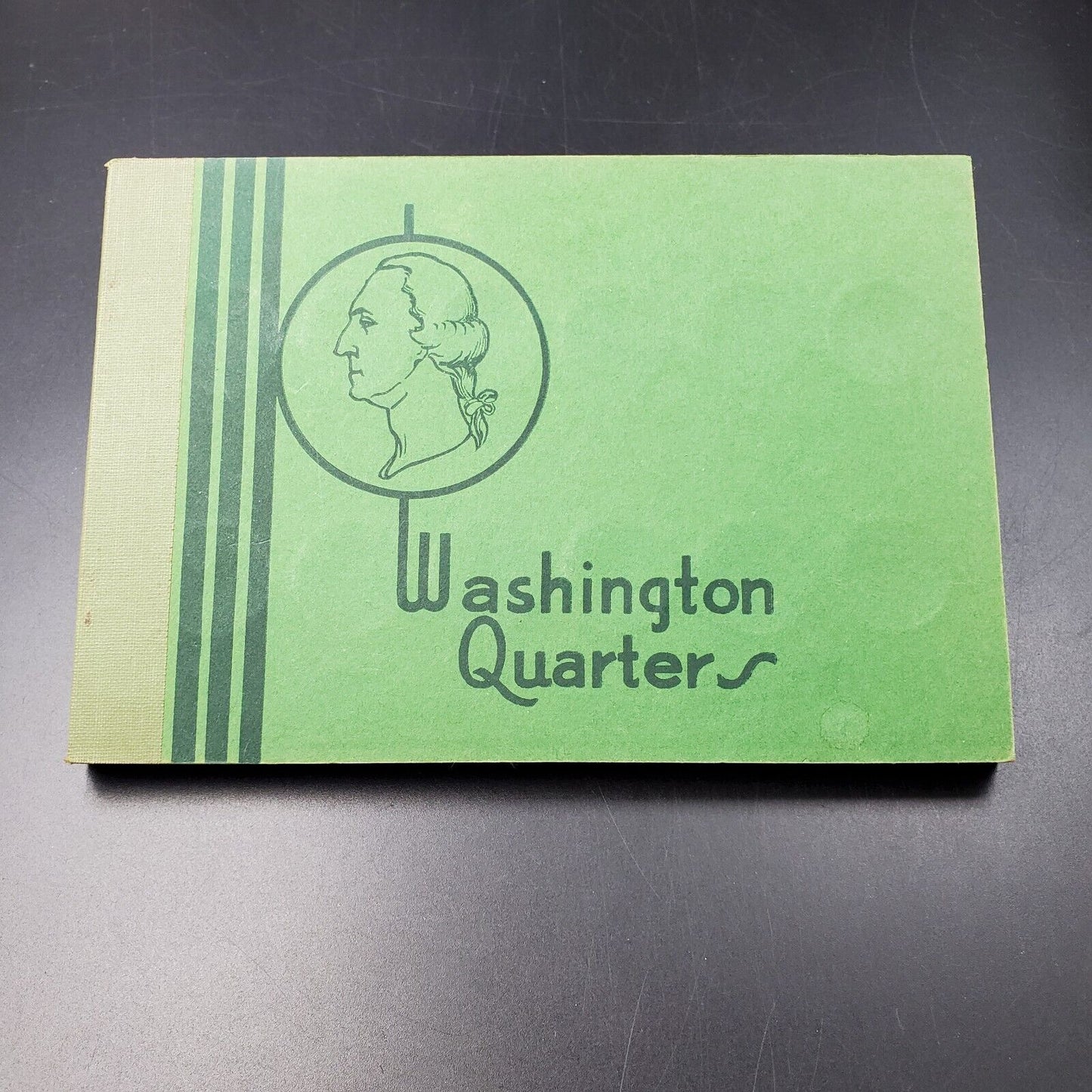 Vintage Wayte Raymond ~ WASHINGTON QUARTERS  Coin Album 1932-1949 USED EMPTY