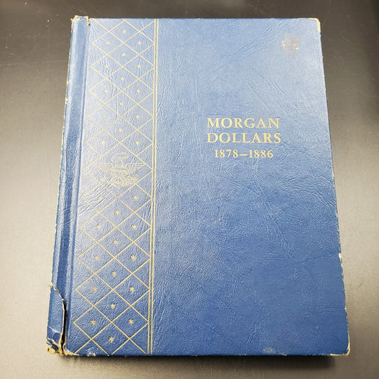 Morgan Dollars 1878-1886 Whitman Album #9427 EMPTY NO COINS USED