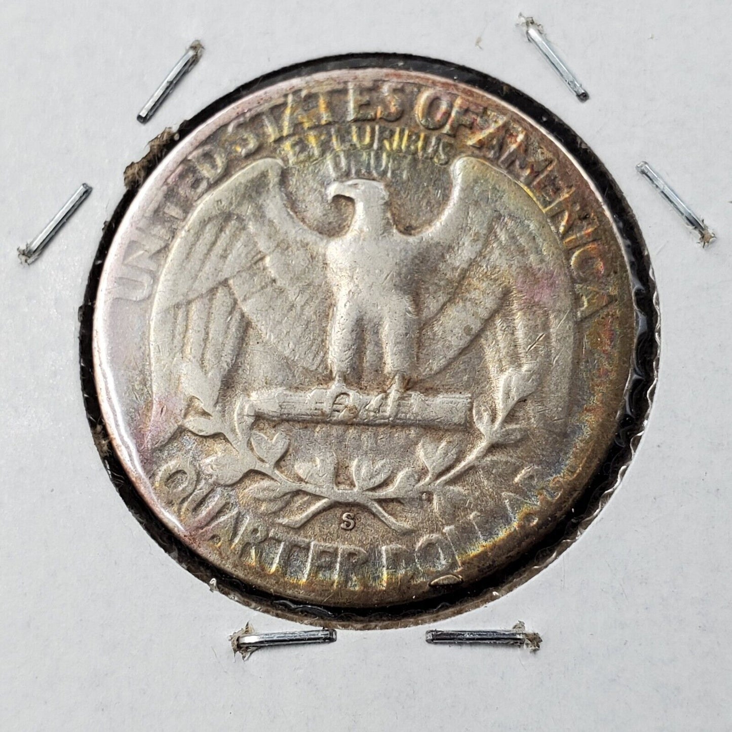 1952 S 25C Washington Quarter Silver Coin