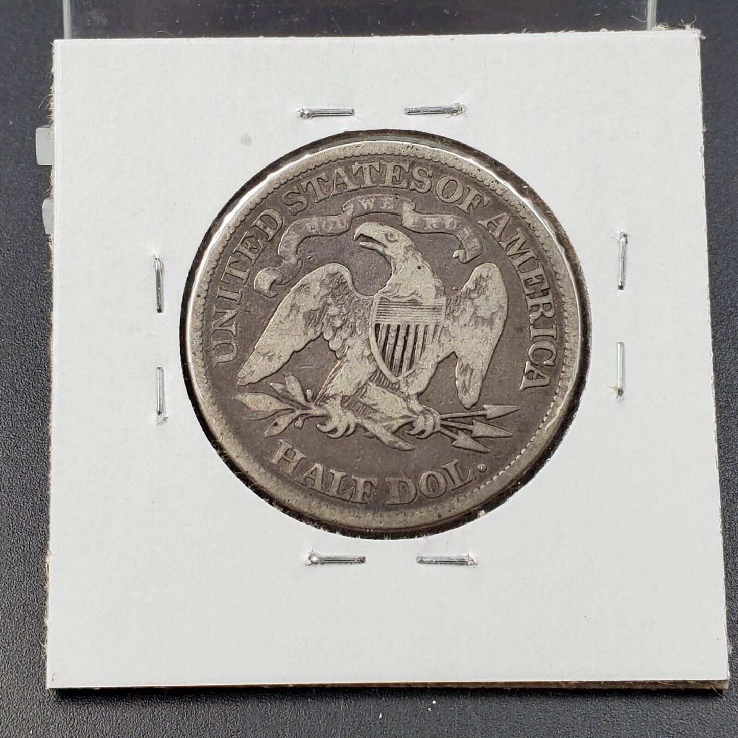 1871 P Seated Liberty Silver Half Dollar 50c Choice VG Very Good Circ