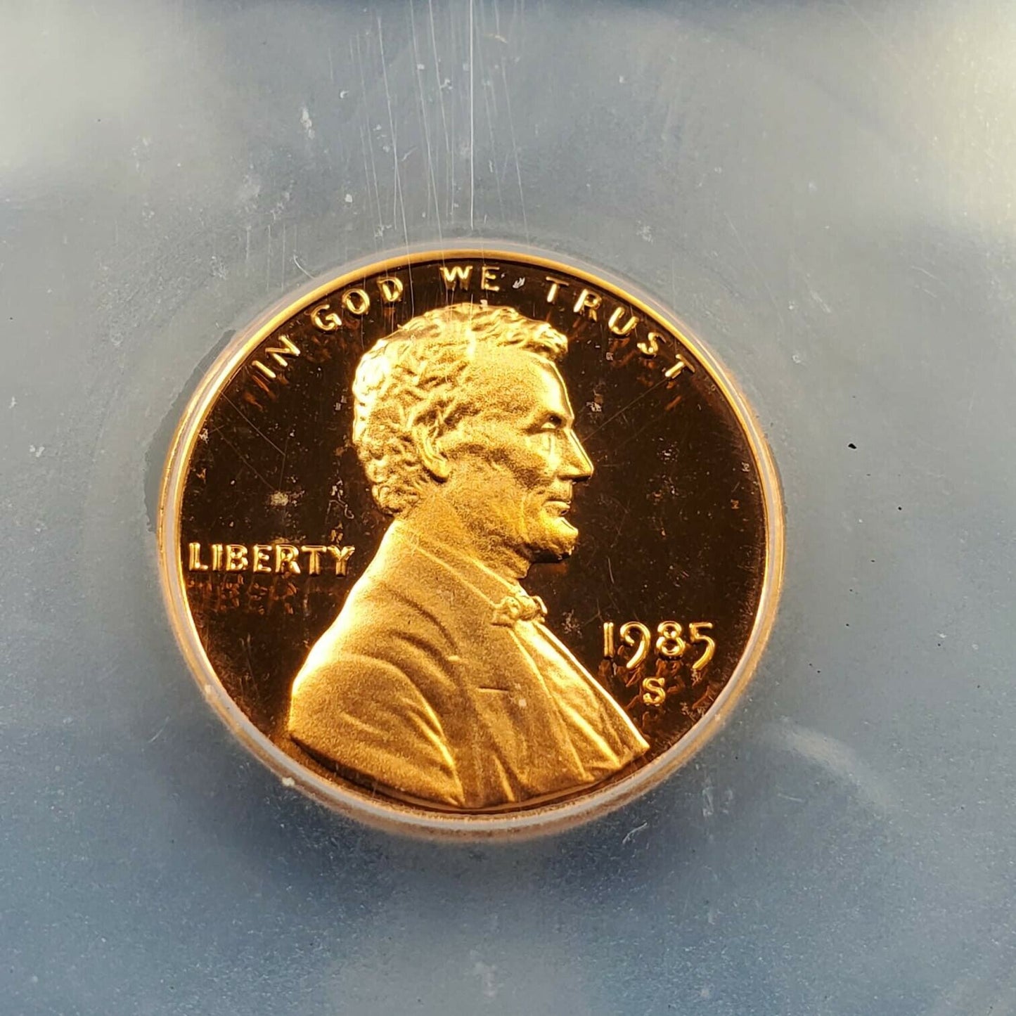 1985 S Lincoln Memorial Cent Penny Coin ICG PR69 DCAM Deep Cameo San Francisco