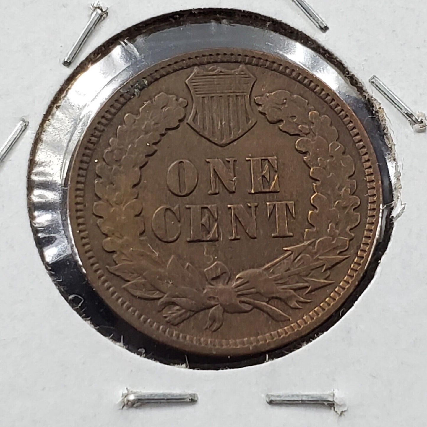 1909 P Indian Head 1c Penny Cent Coin Choice VF Very Fine Last Year of Type