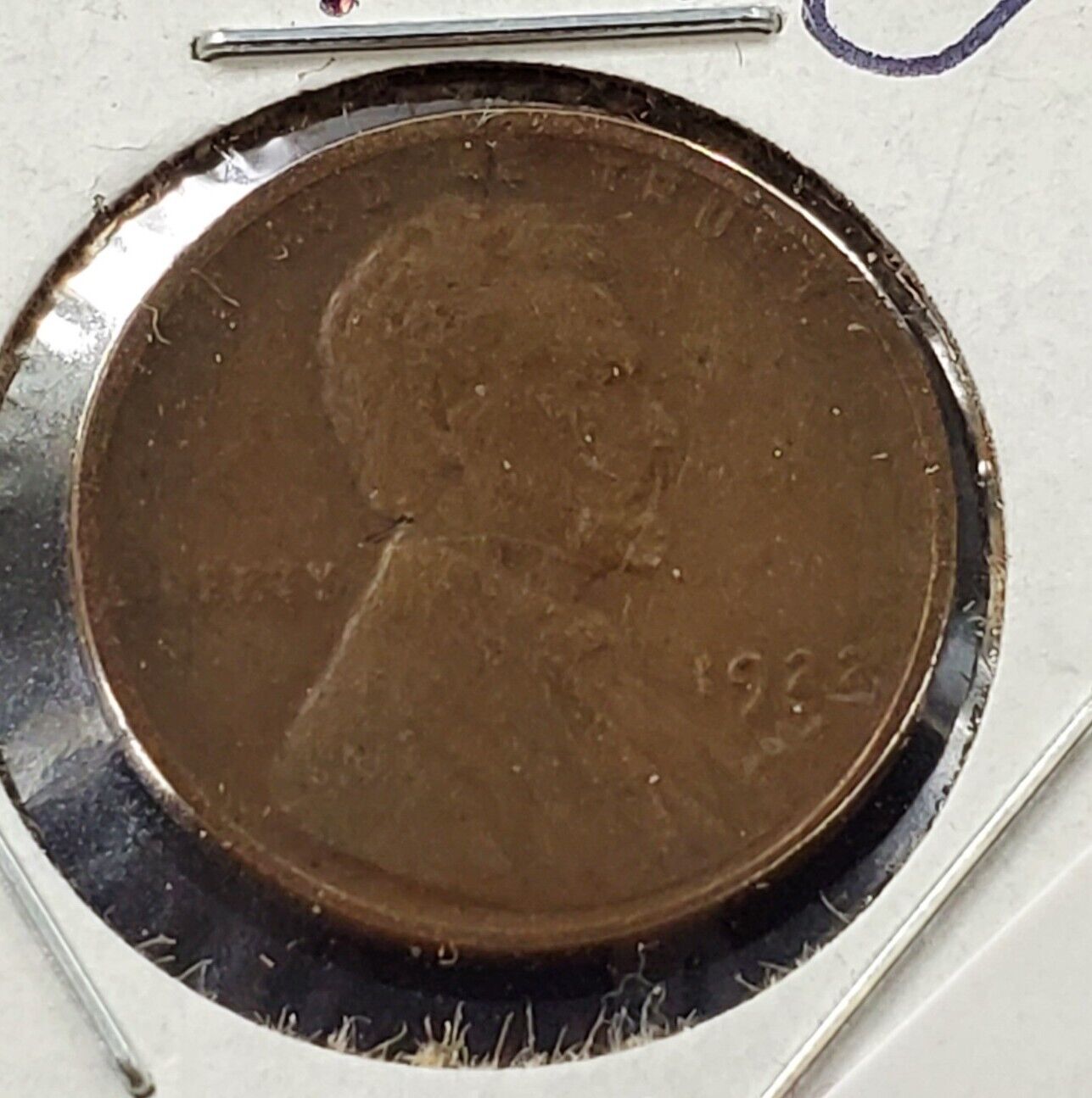 1922 D 1c Lincoln Wheat Cent Penny Coin AG About Good