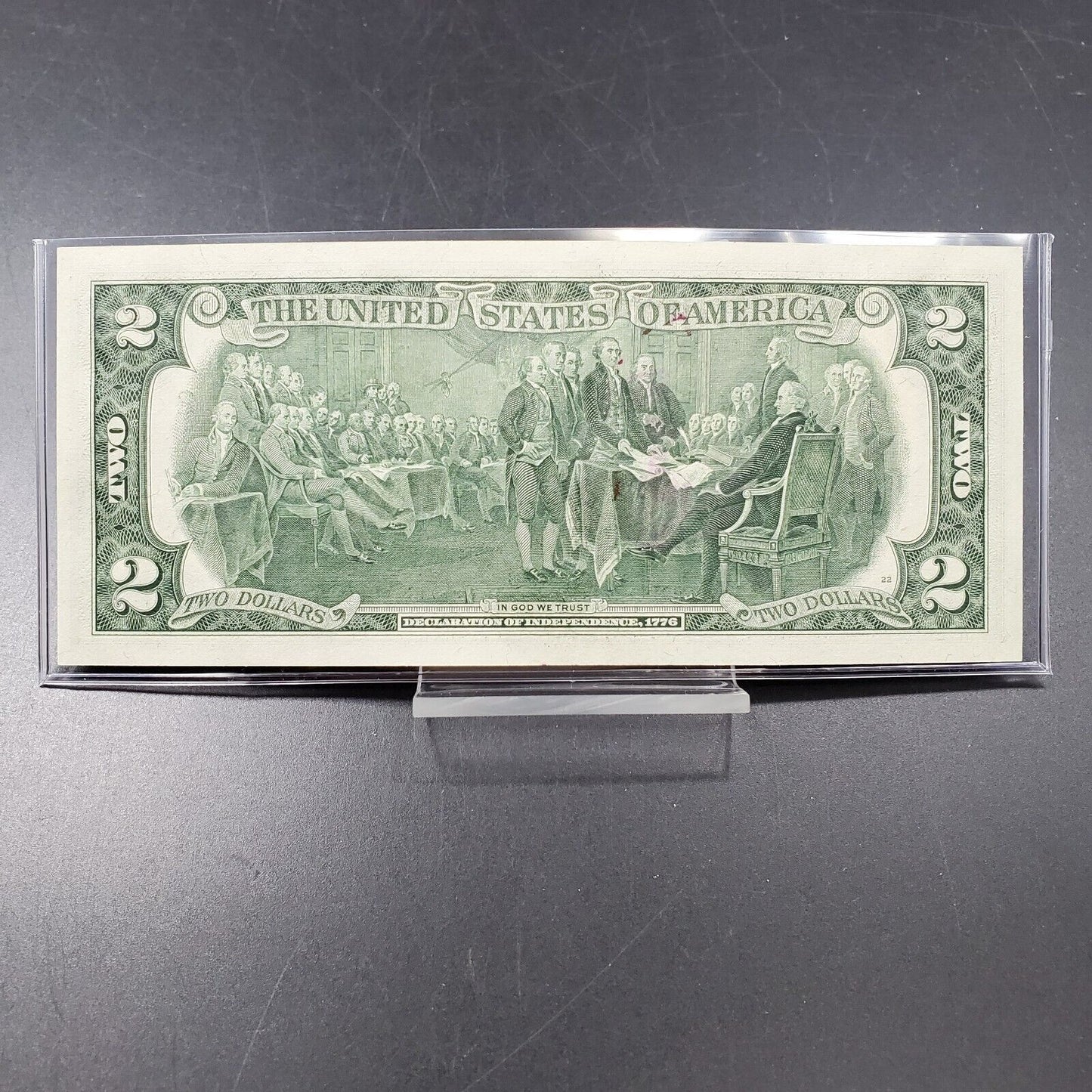 1976 FRN Federal Reserve Postal NOTE Bicentennial Unc WALL STREET NYC New York #