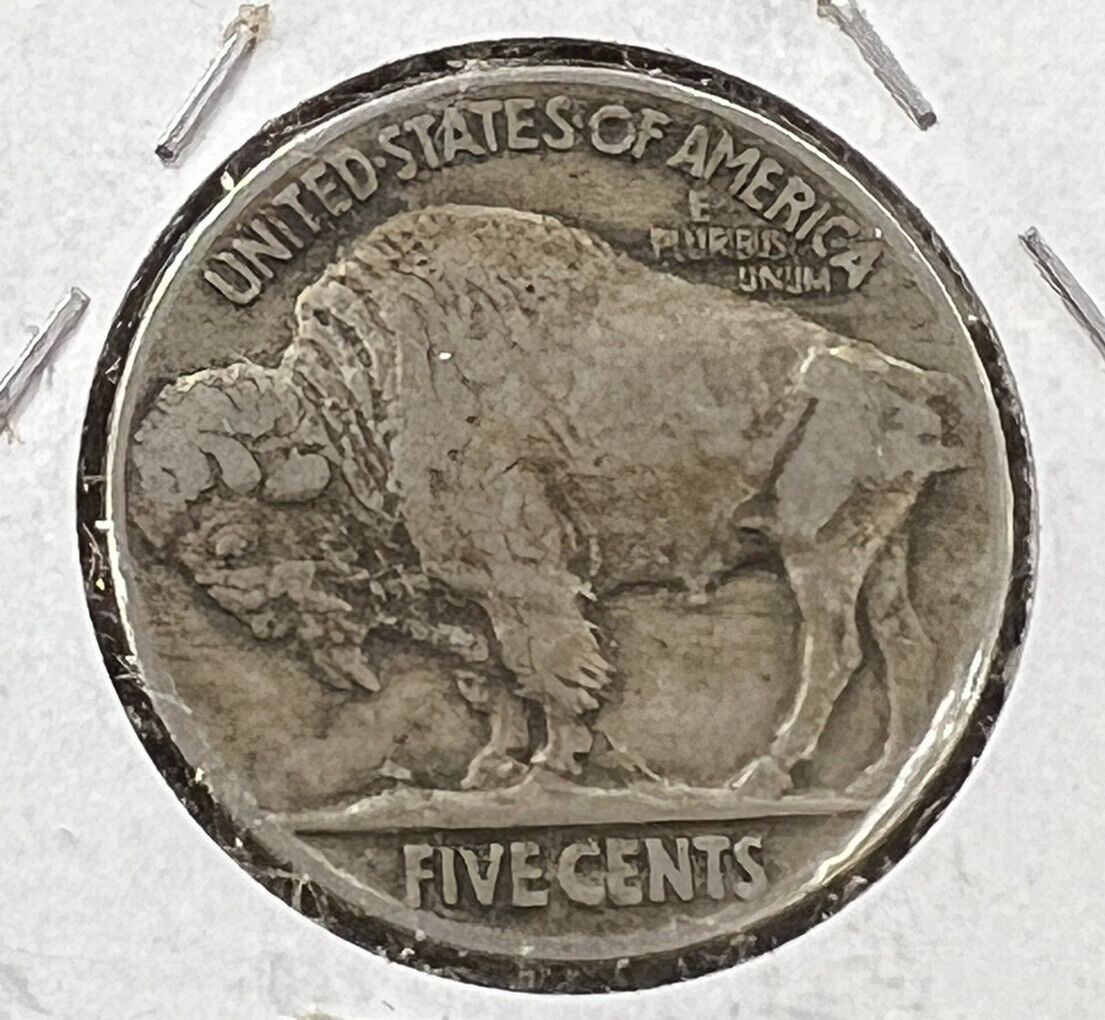 1919 Buffalo Indian Head Nickel Coin Choice Fine / Very F VF