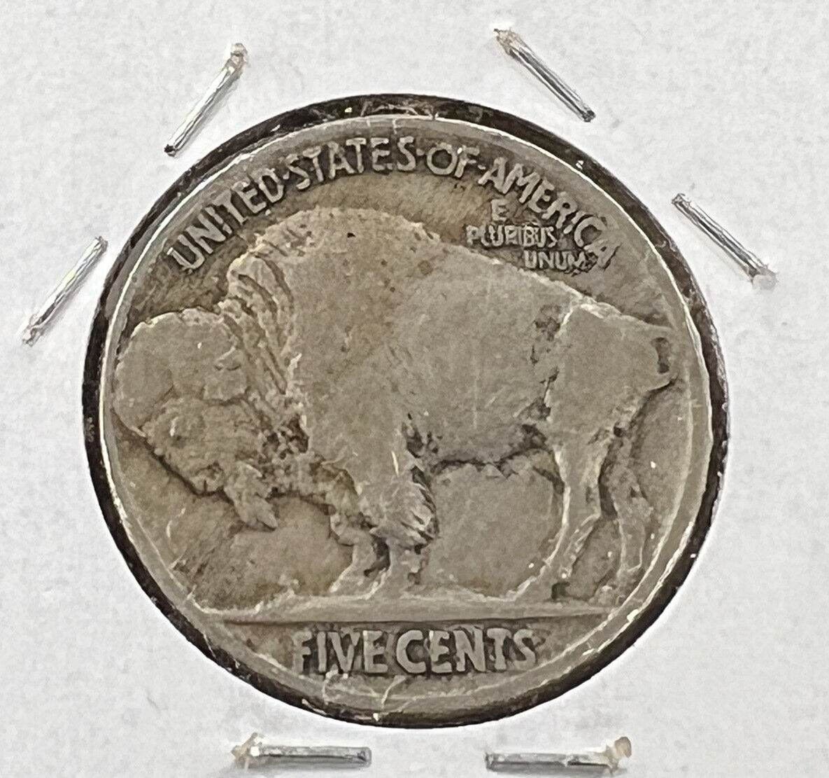 1916 Buffalo Indian Head Nickel Coin Choice VG Very Good